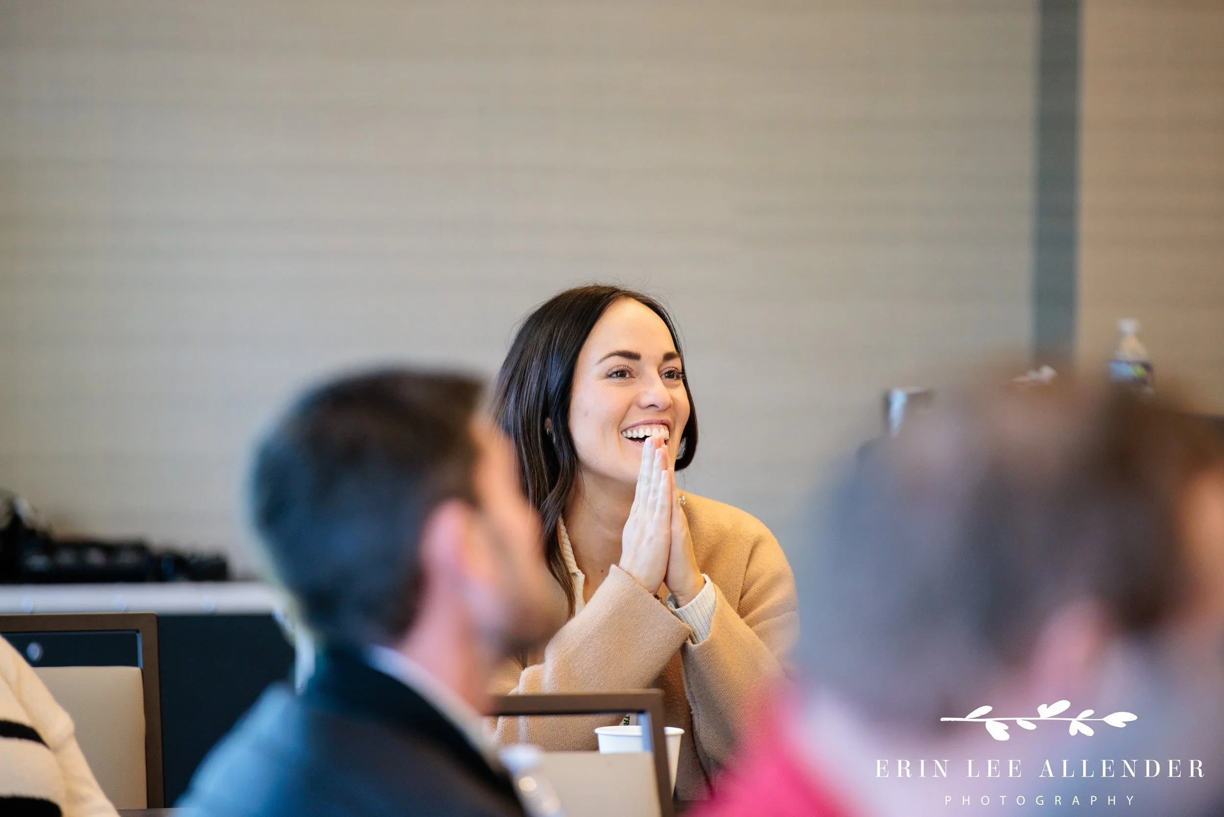 Nashville event photography — TruGreen franchise owner presenting to group during sales training at Omni Nashville
