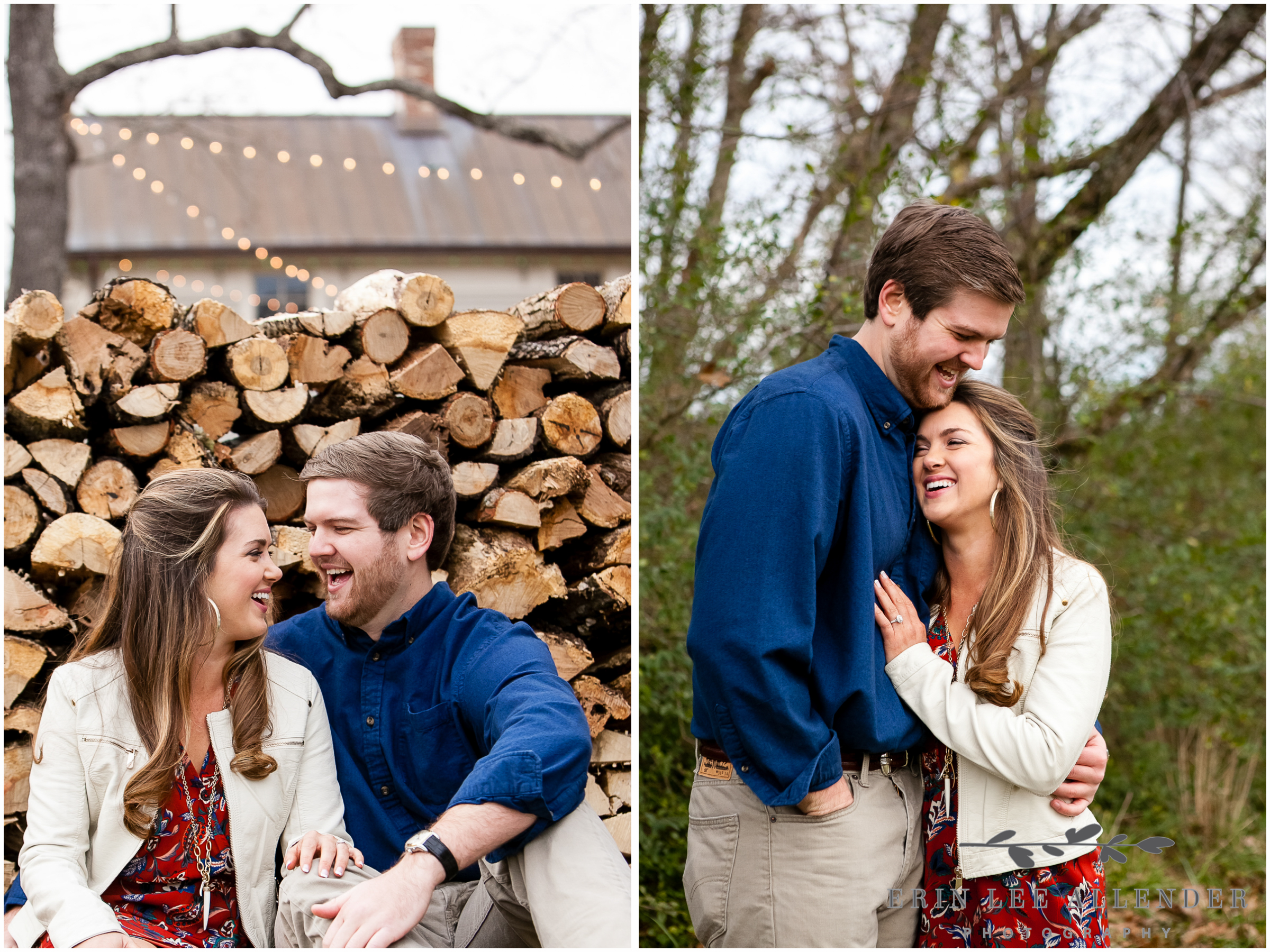 Couple_Laughing_Christmas_Engagement_Session