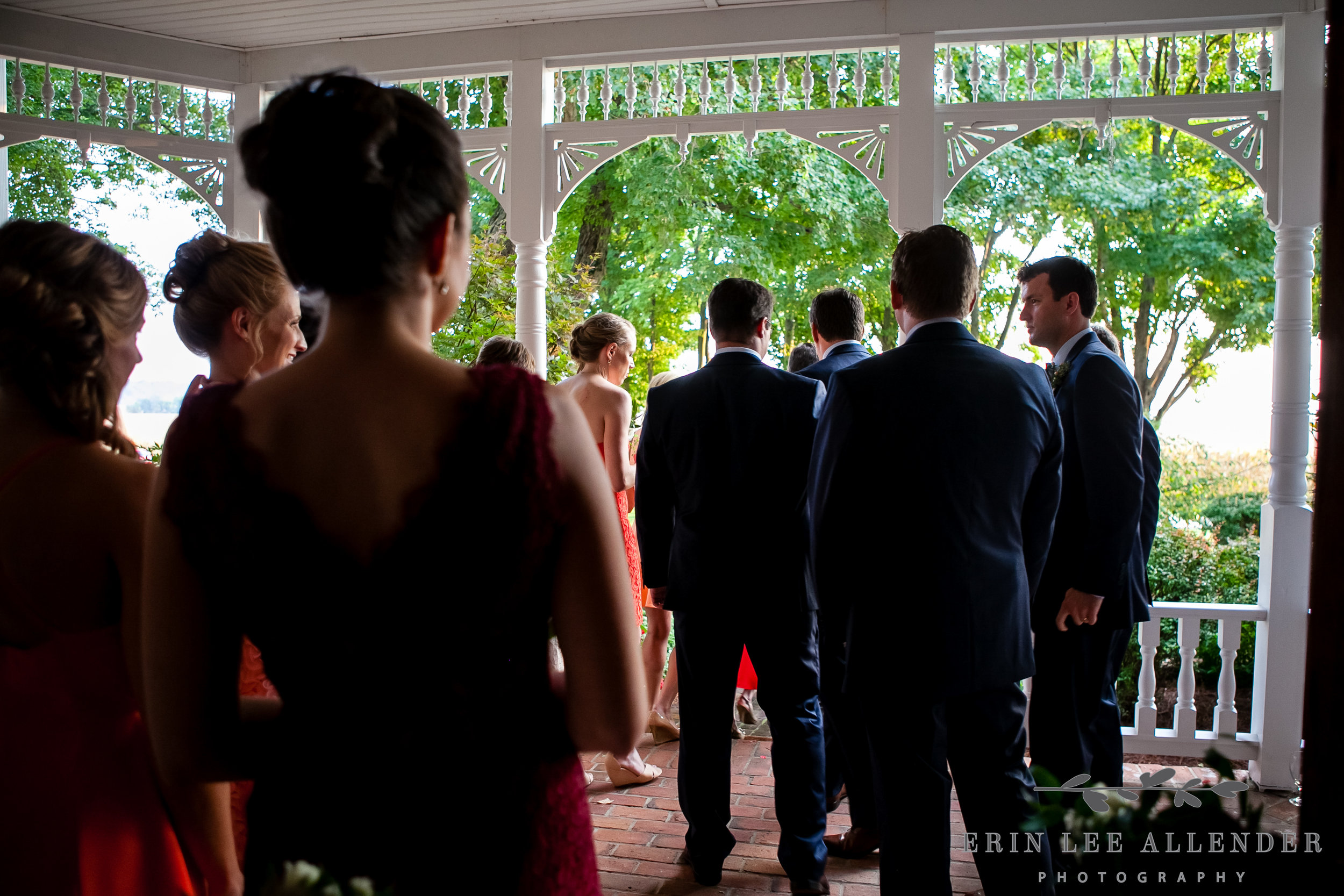 Bridal_Party_Lines_Up_On_Front_Porch
