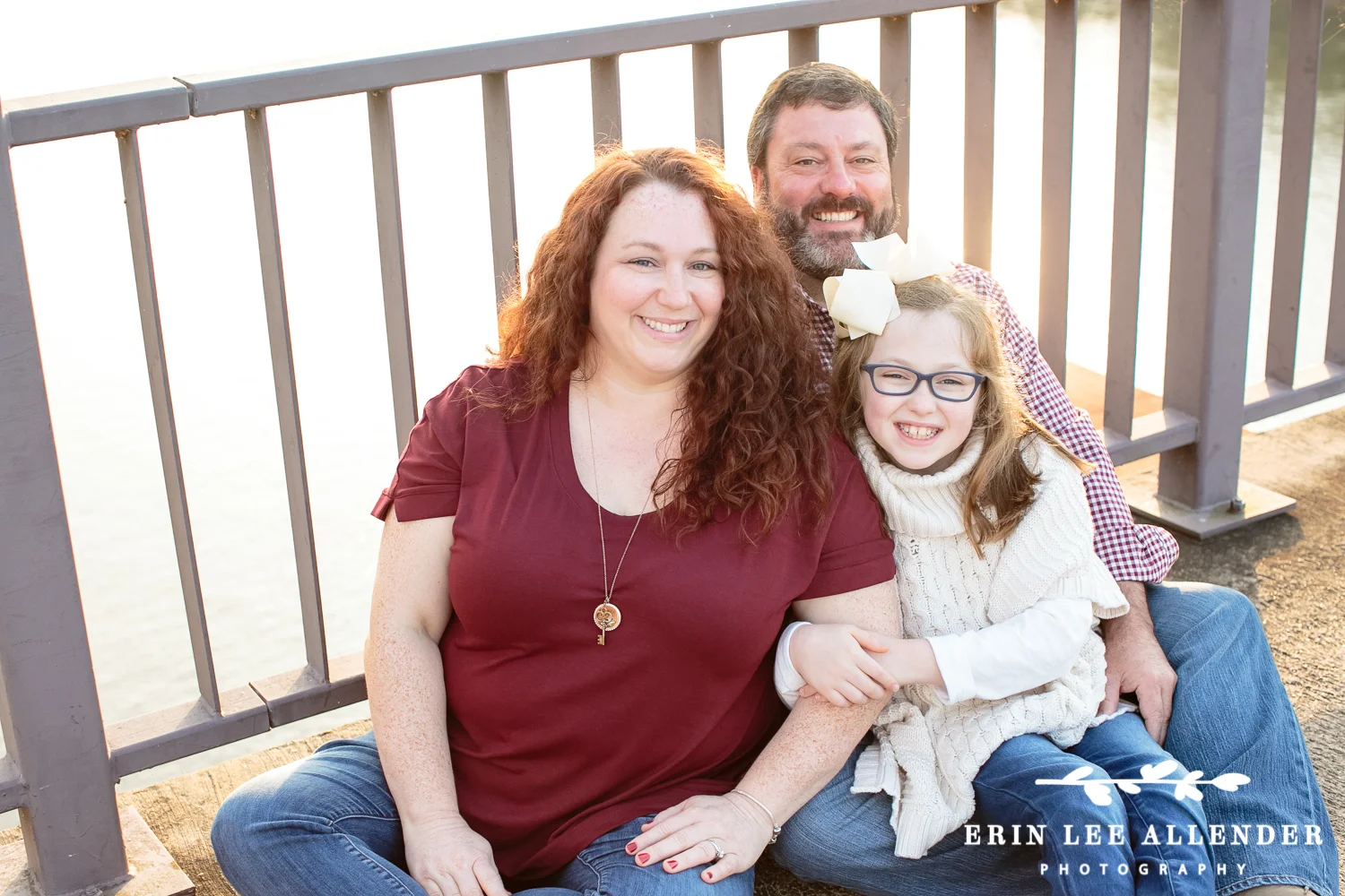 Family_With_River_In_Background