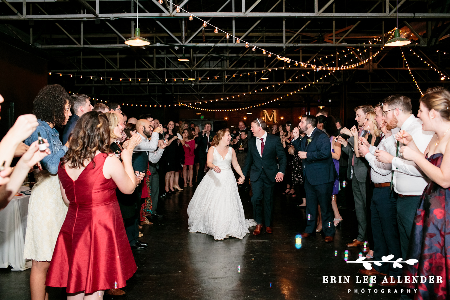 Bubble_Wedding_Reception_Exit