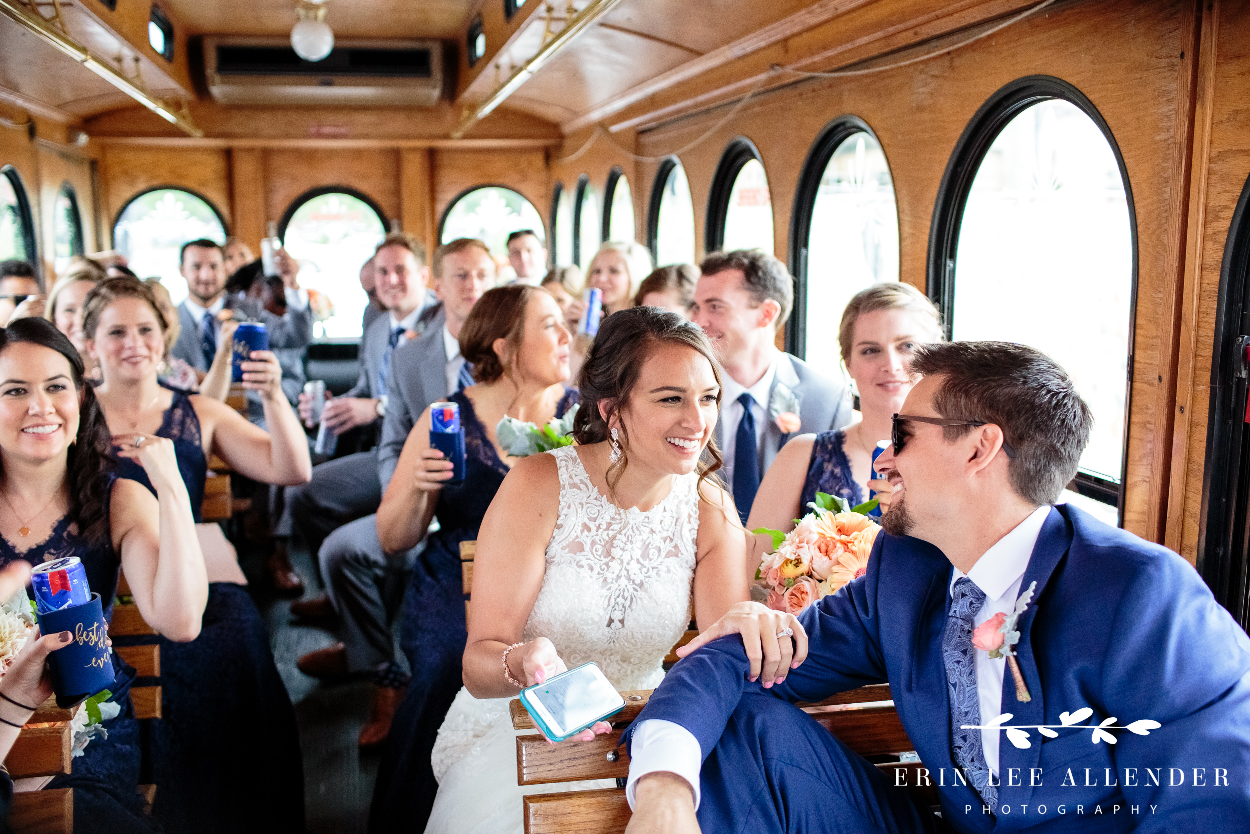 bride-groom-on-trolley