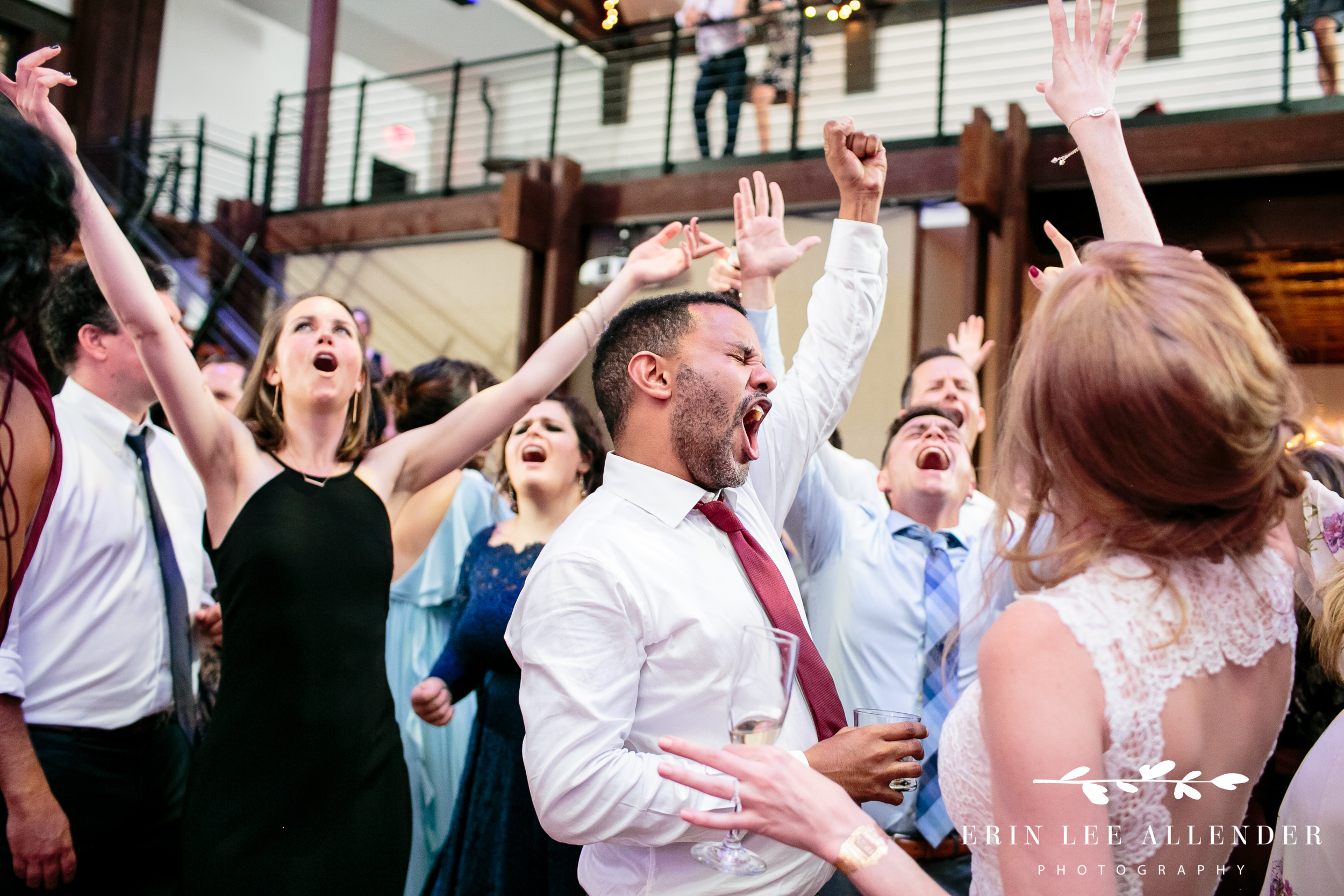 Groom-singing-reception