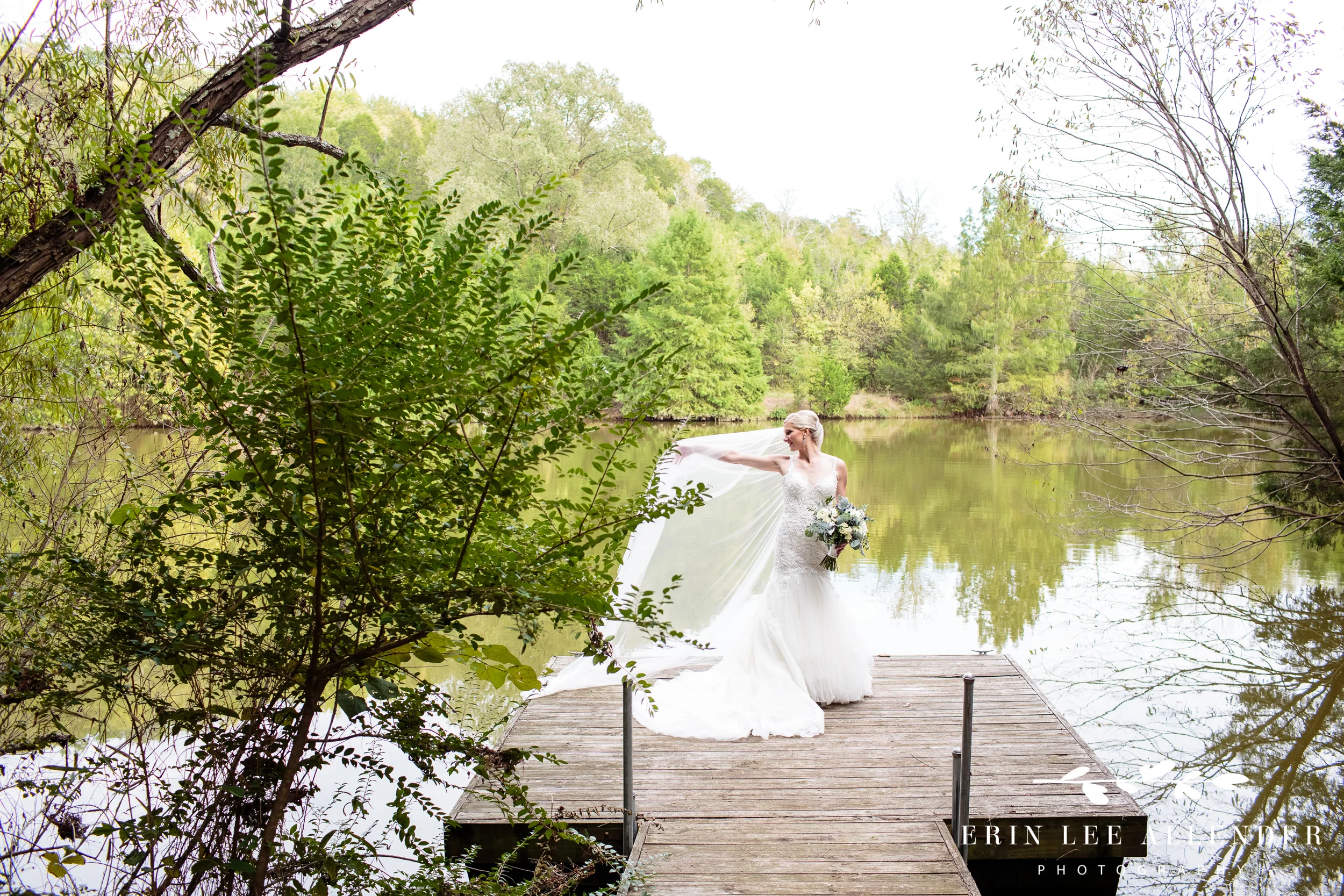 Bride-on-dock