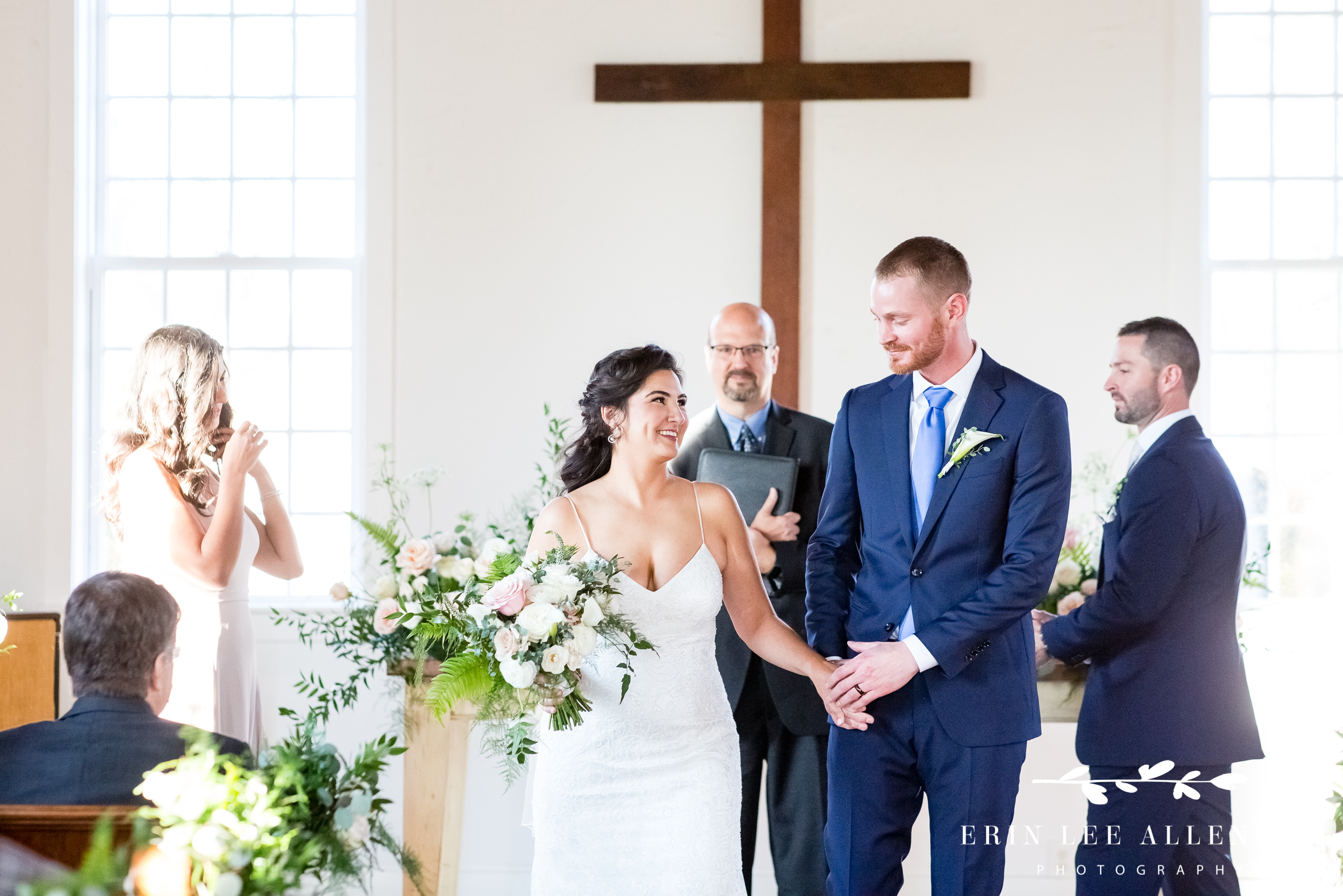 Bride-groom-walk-down-aisle