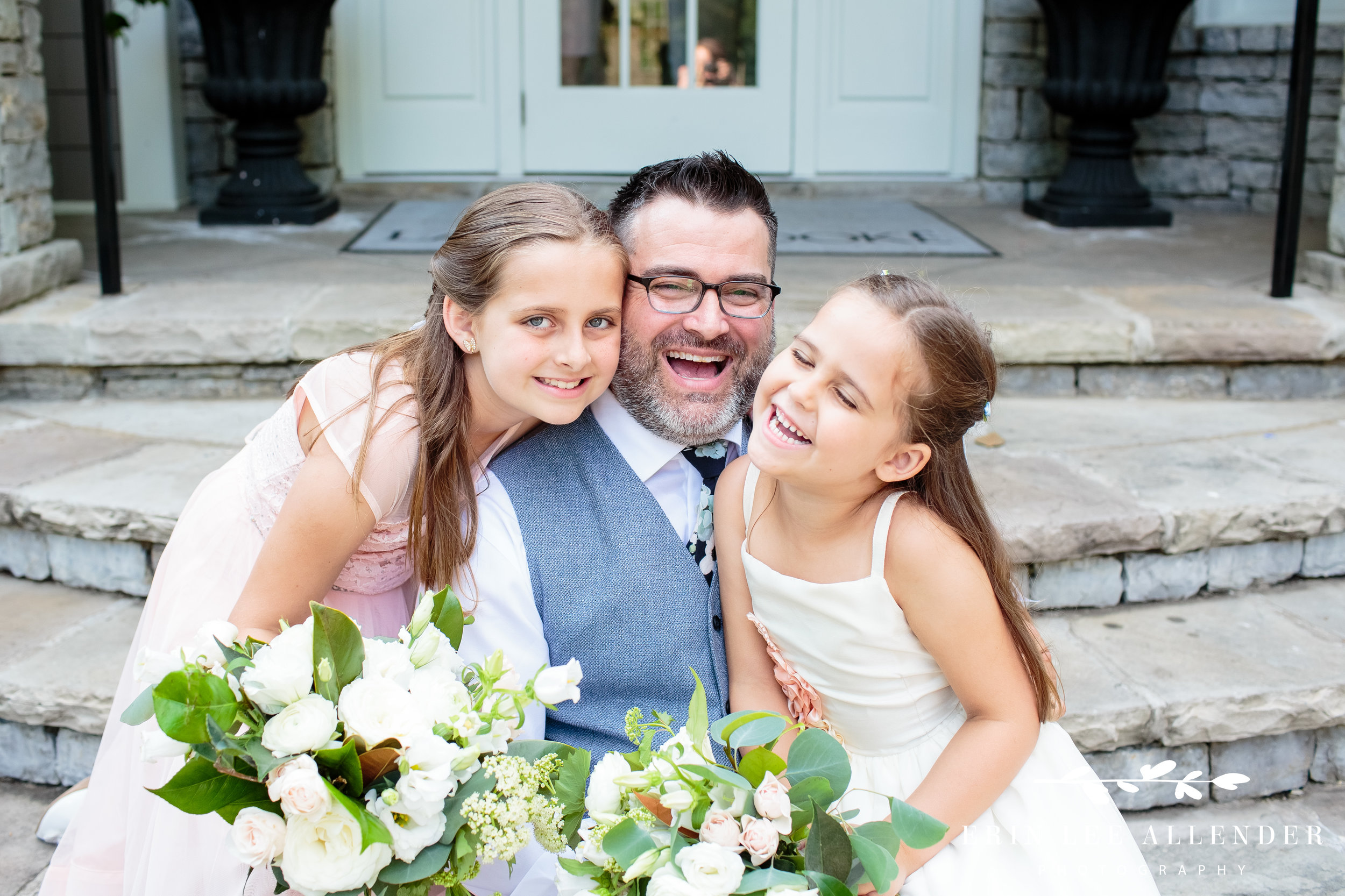 Groom-With-Daughters