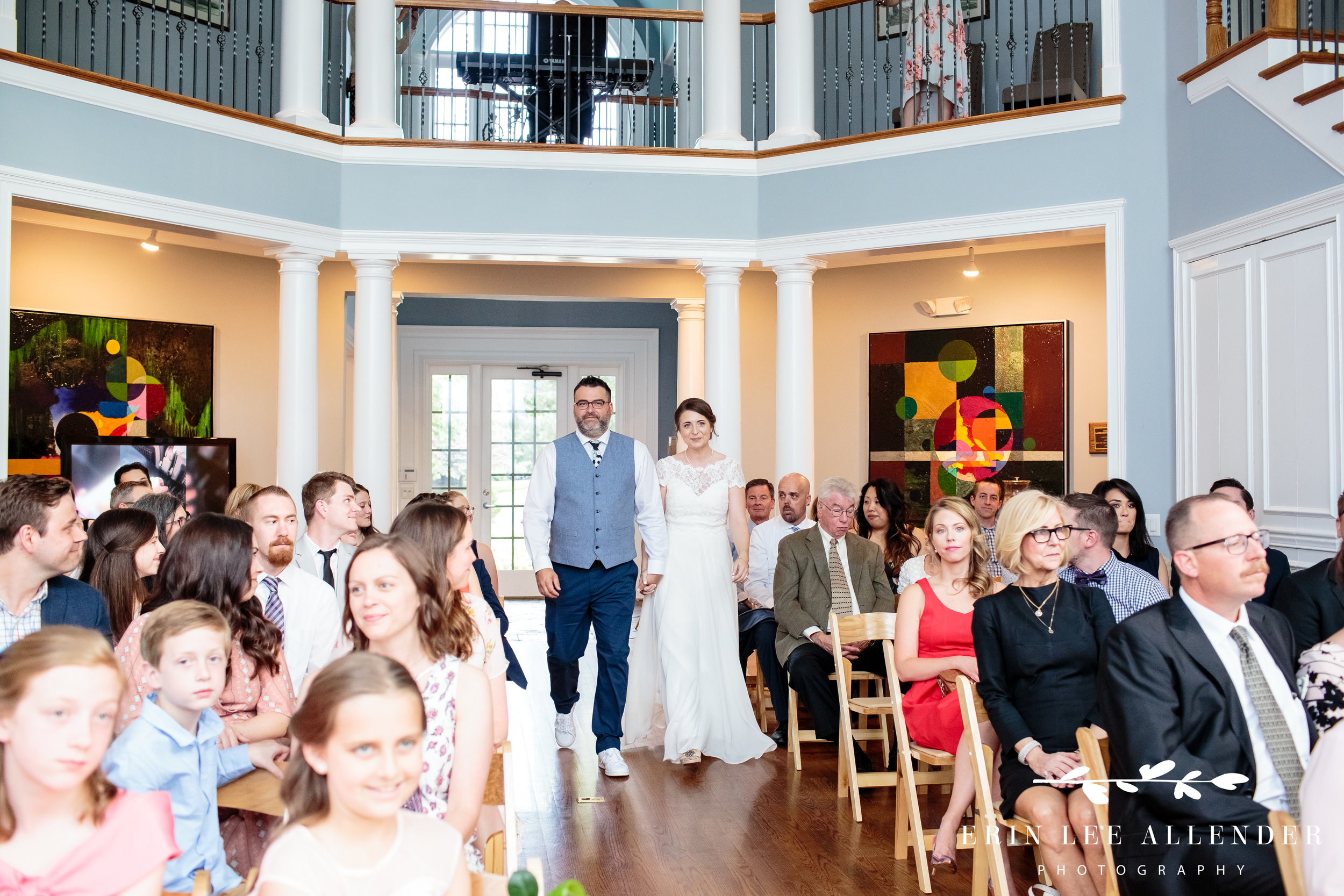 Bride-Groom-walk-in-together