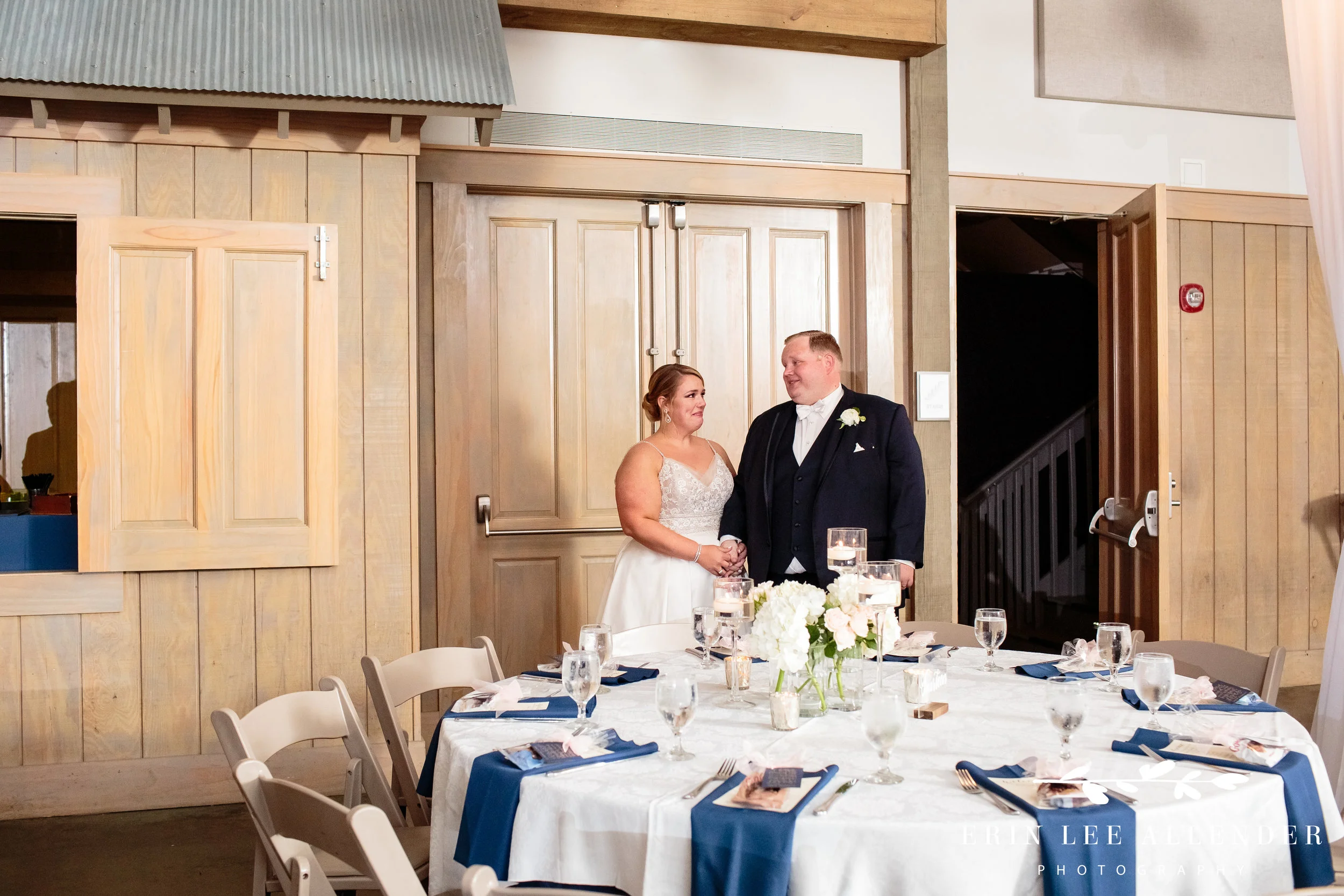 Bride-groom-see-reception-for-first-time