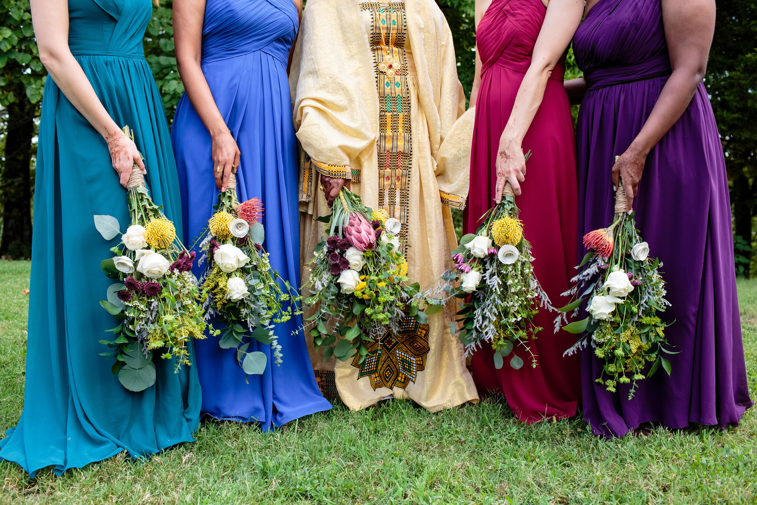 colorful-bridesmaids-dresses