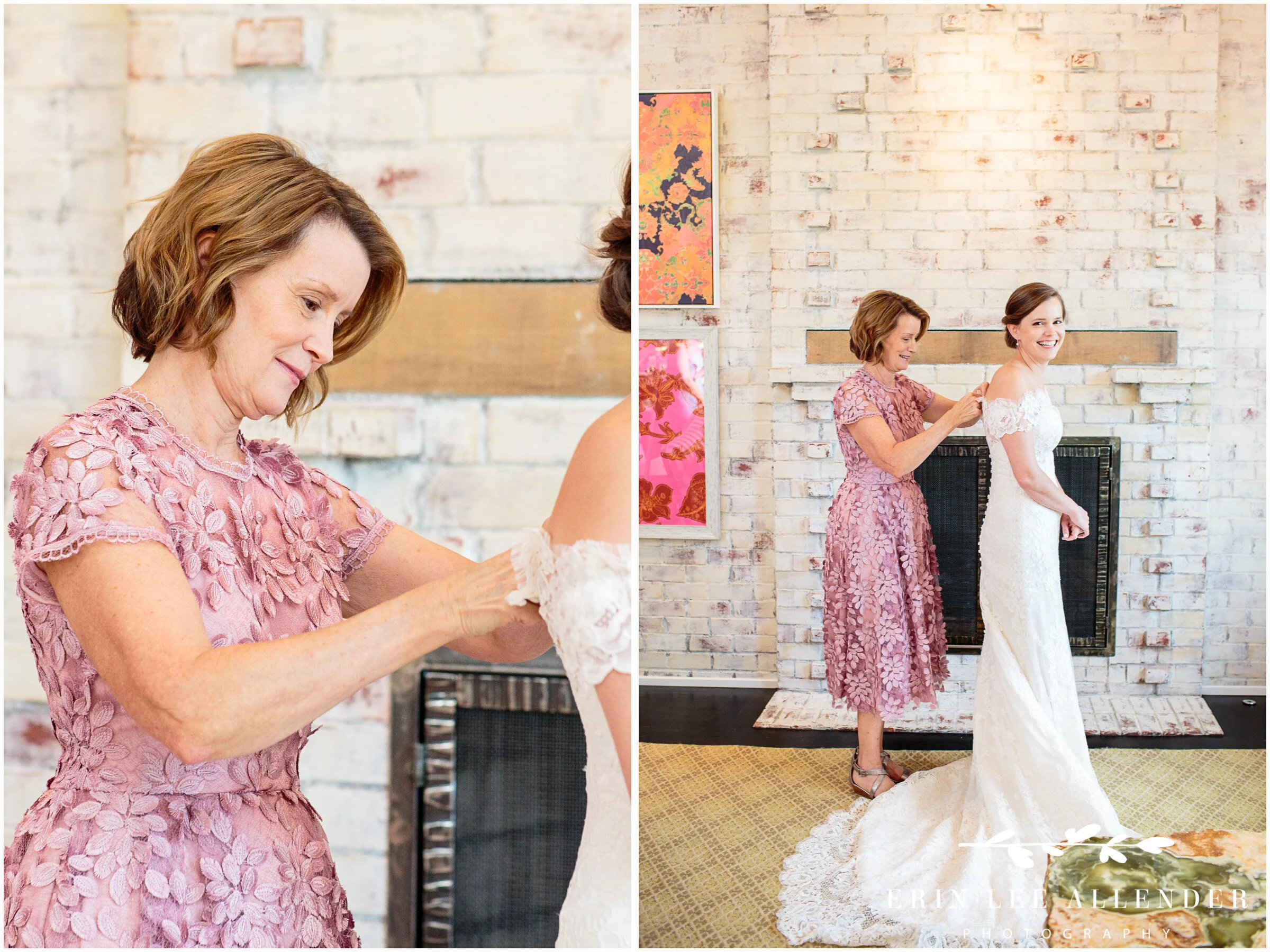 Bride-Getting-In-Wedding-Dress