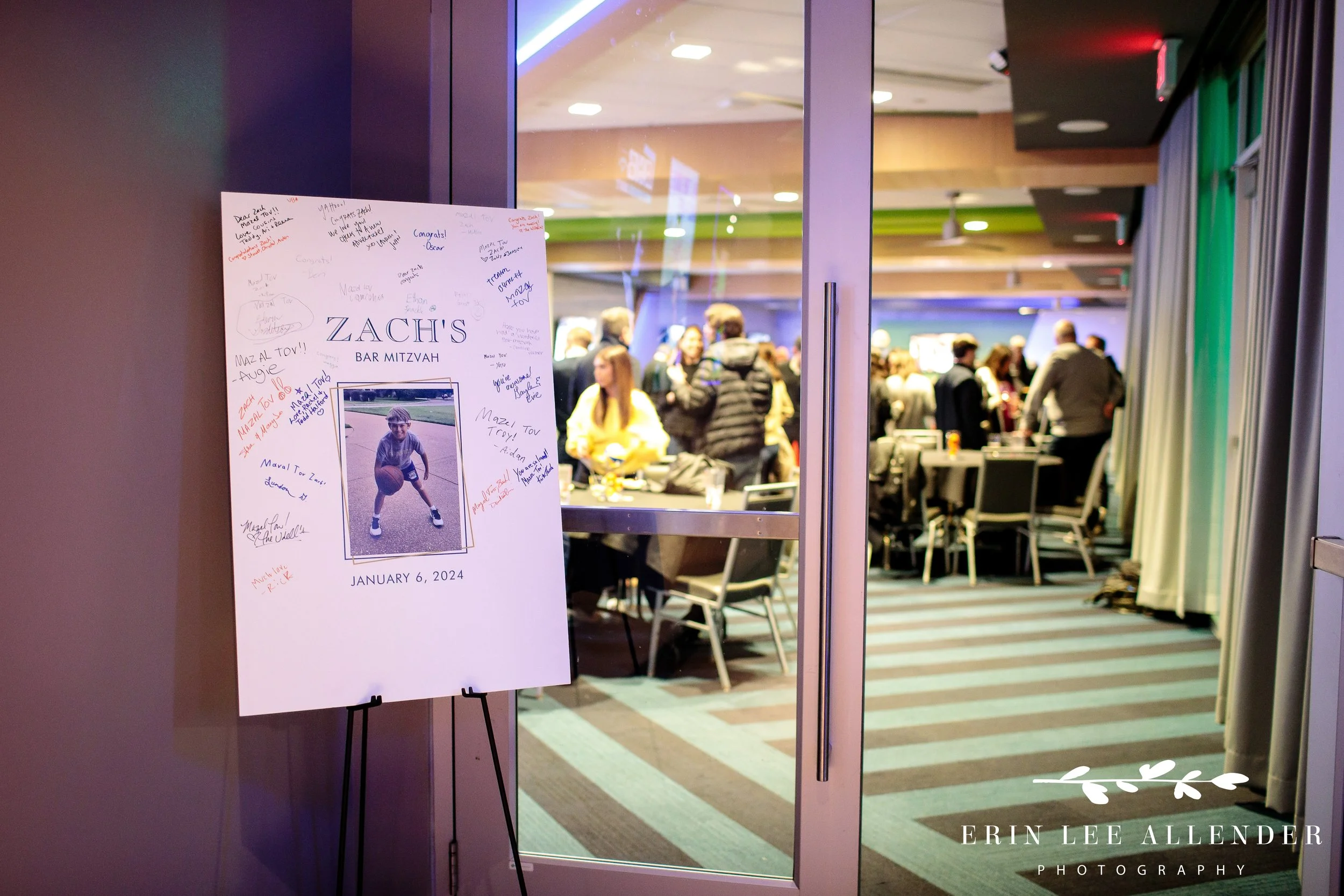Nashville Mitzvah Photography at West End Synagogue Topgolf Experience