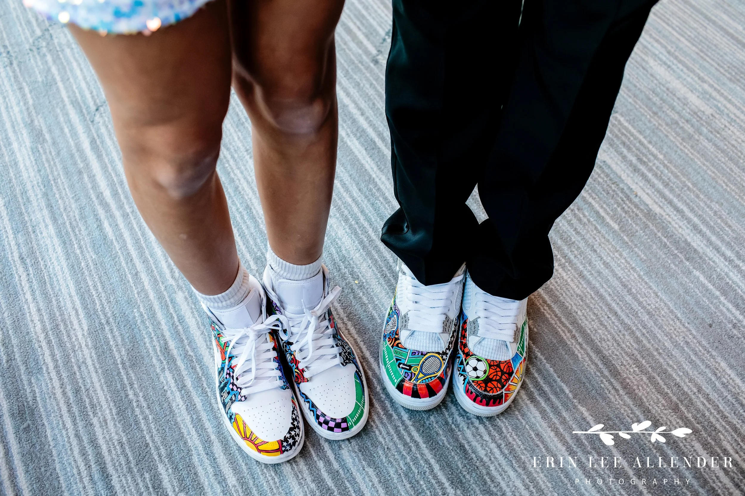 custom nikes b'nai mitzvah Four Season Nashville