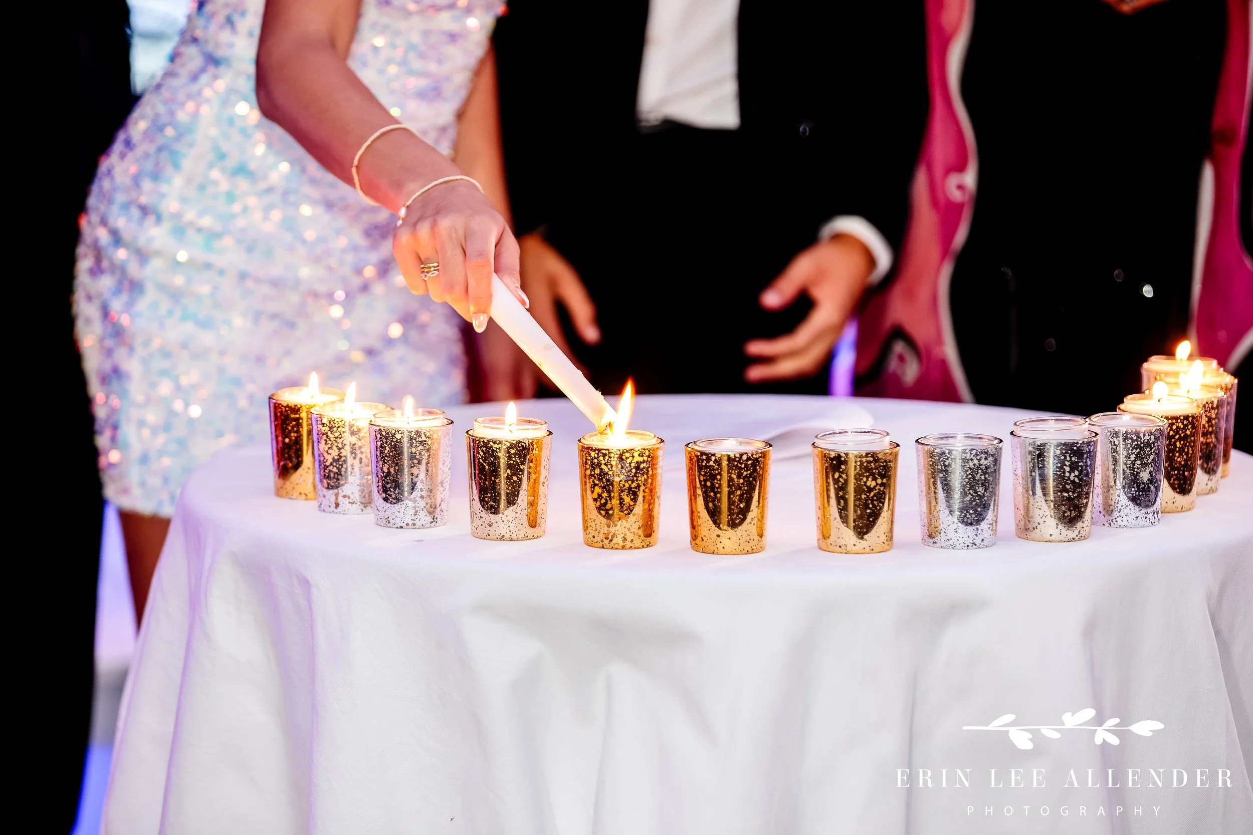 candle lighting ceremony b'nai mitzvah Four Seasons Nashville