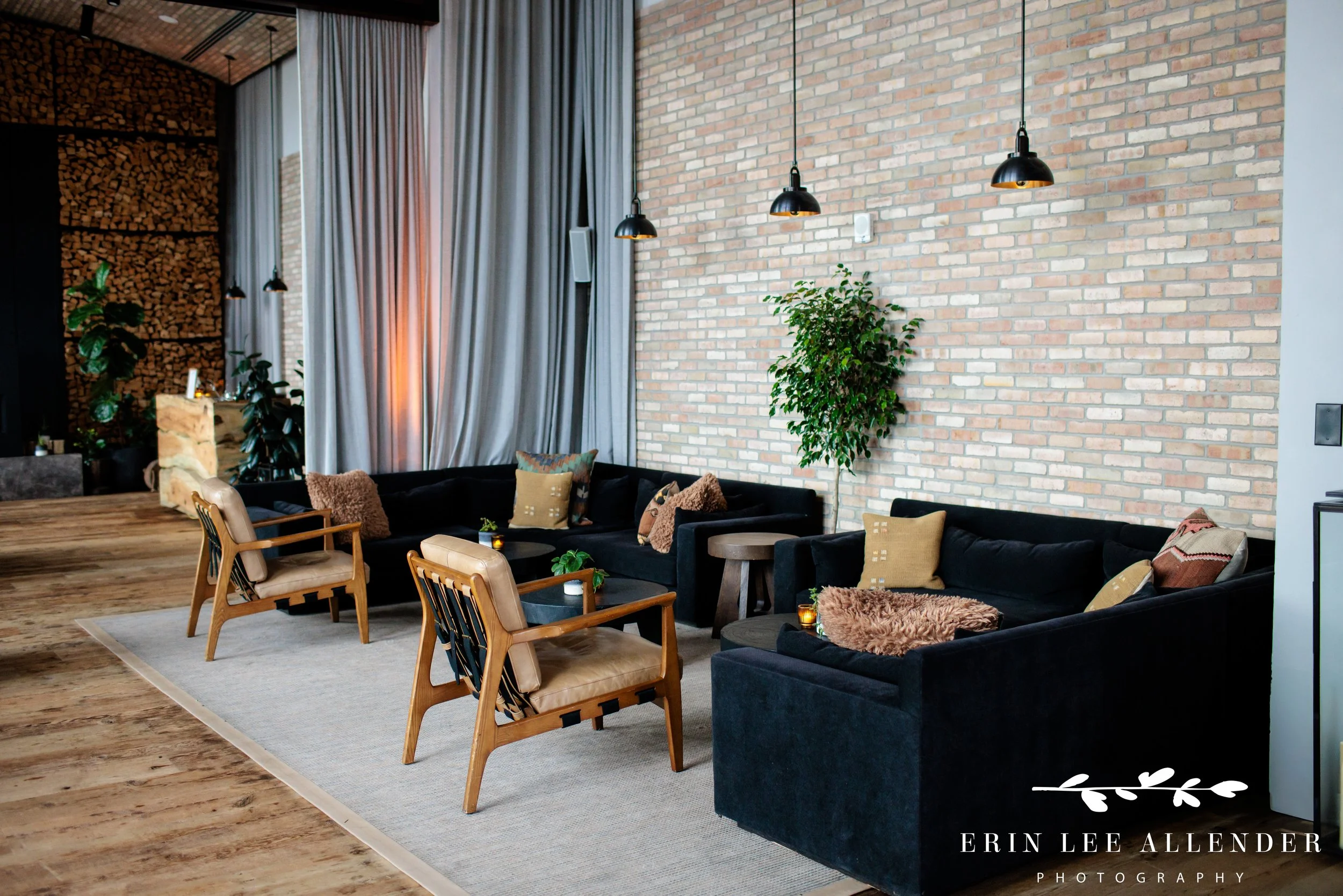 Corporate event layout photographed at Harriet’s Rooftop Nashville