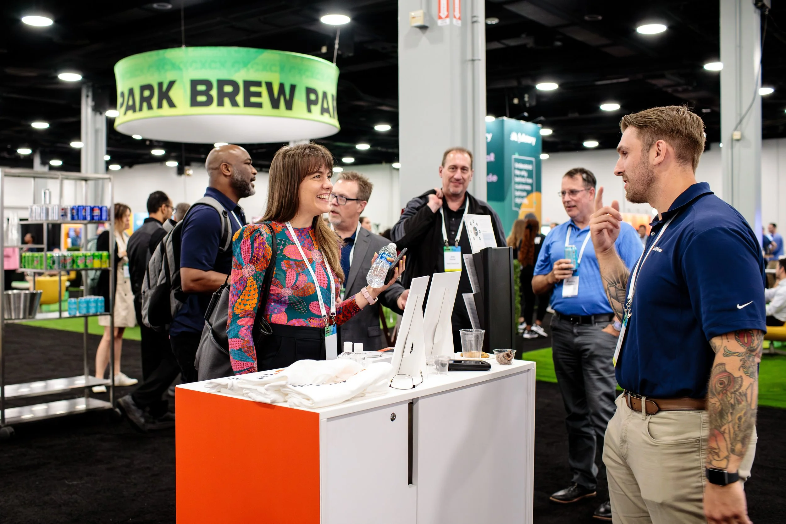 Nashville Corporate Event Photography | CX Conference Expo Hall at Gaylord Opryland Hotel