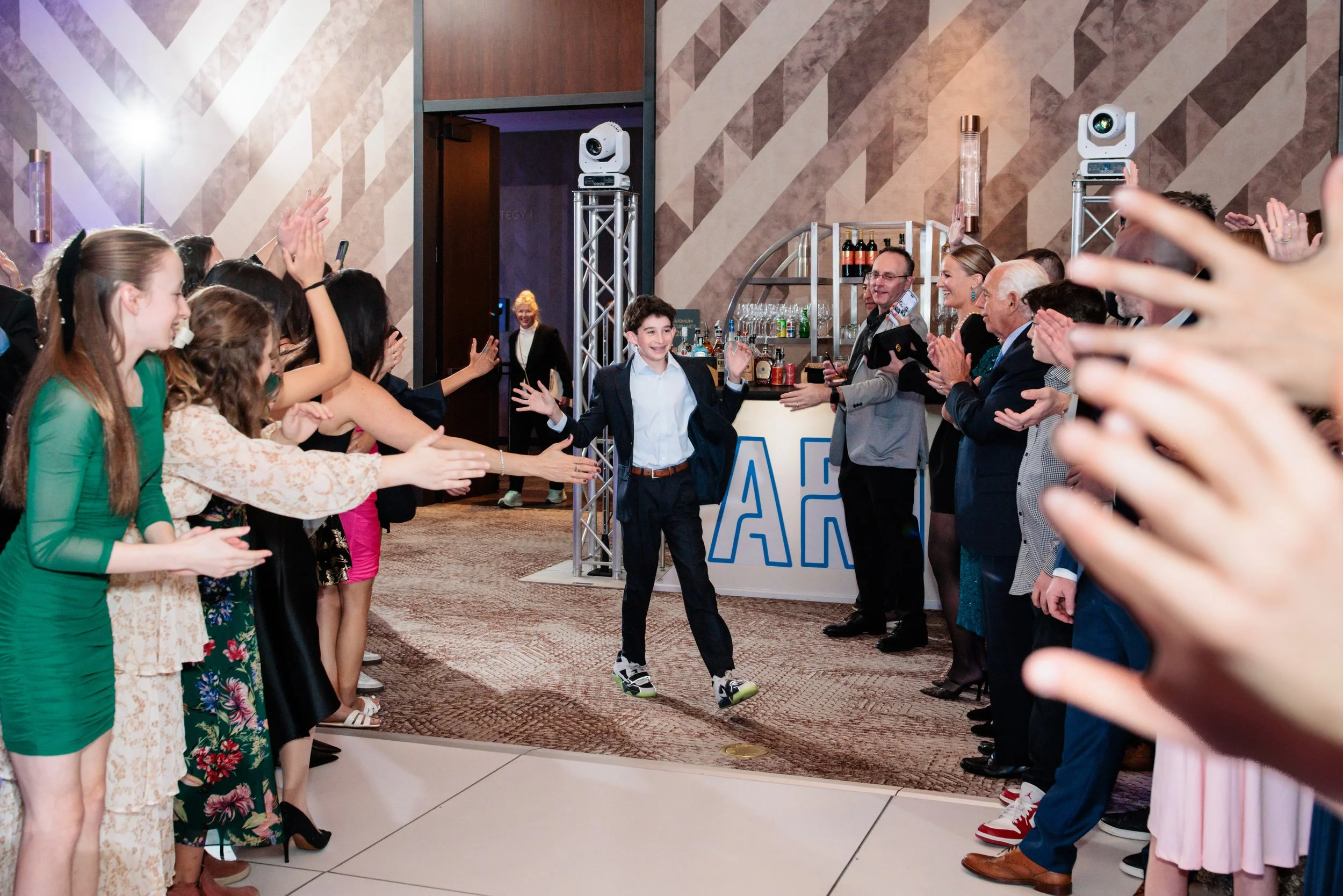 Nashville Bar Mitzvah Photography | W Nashville Sports-Themed Mitzvah