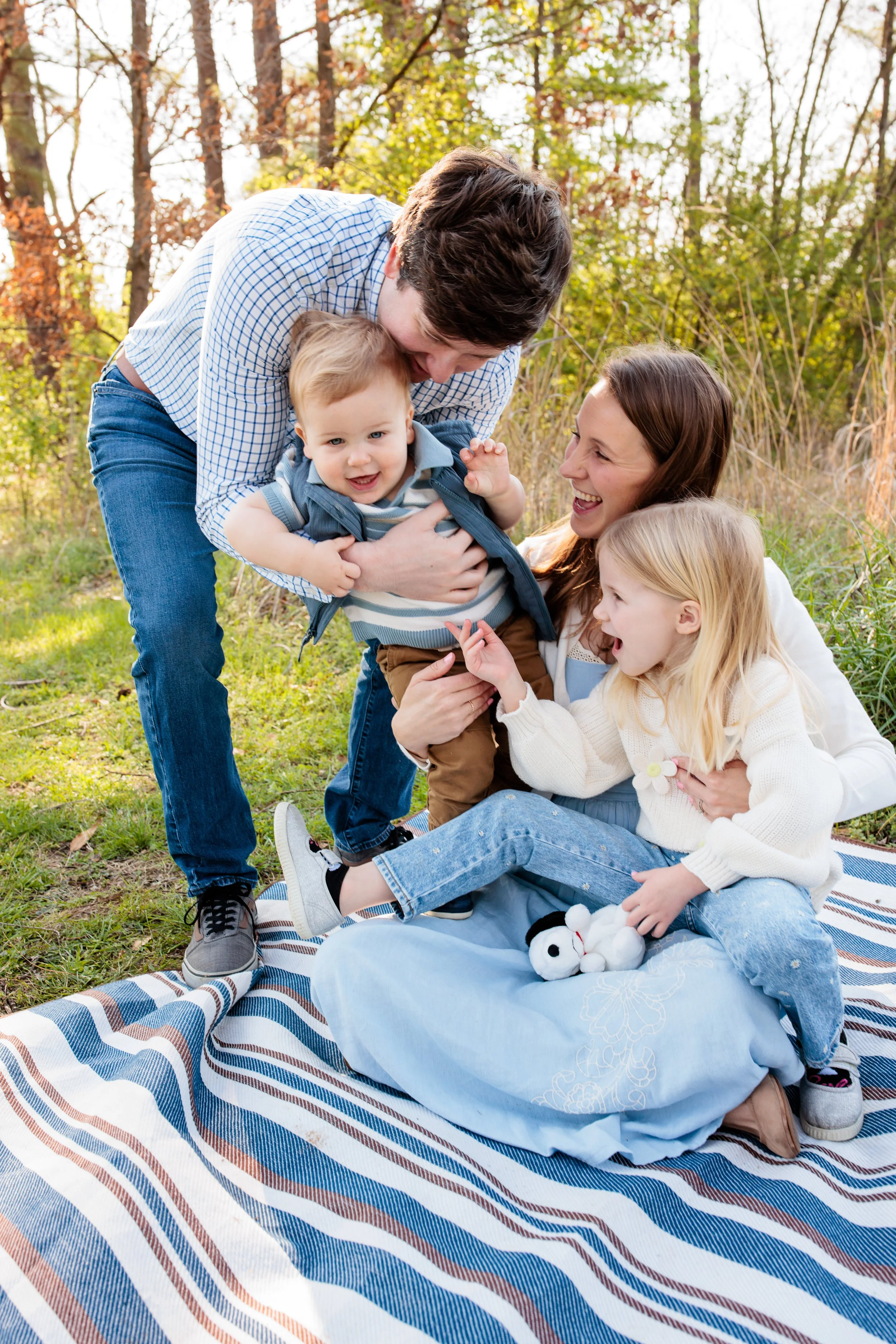 Nashville Family Photography | Spring Session at Walton Ferry Arboretum – Hendersonville, TN
