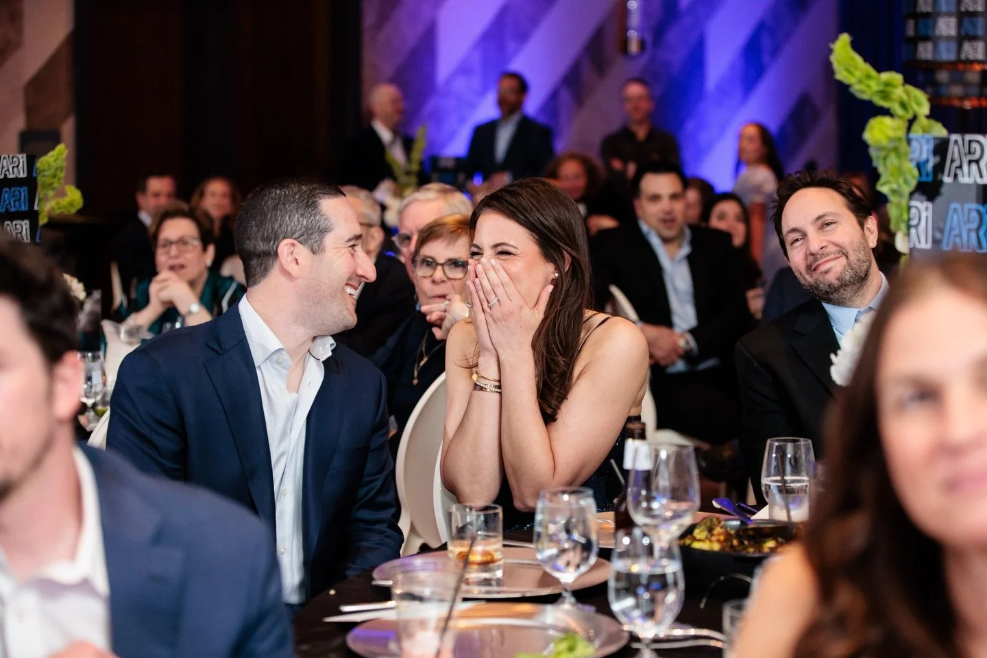 What I love about Mitzvahs are the little moments like interactions during the video montage or the younger sibling showing their younger sibling-ness. Here are a couple of my favorites from this last Saturday at Ari&rsquo;s bar mitzvah celebration a
