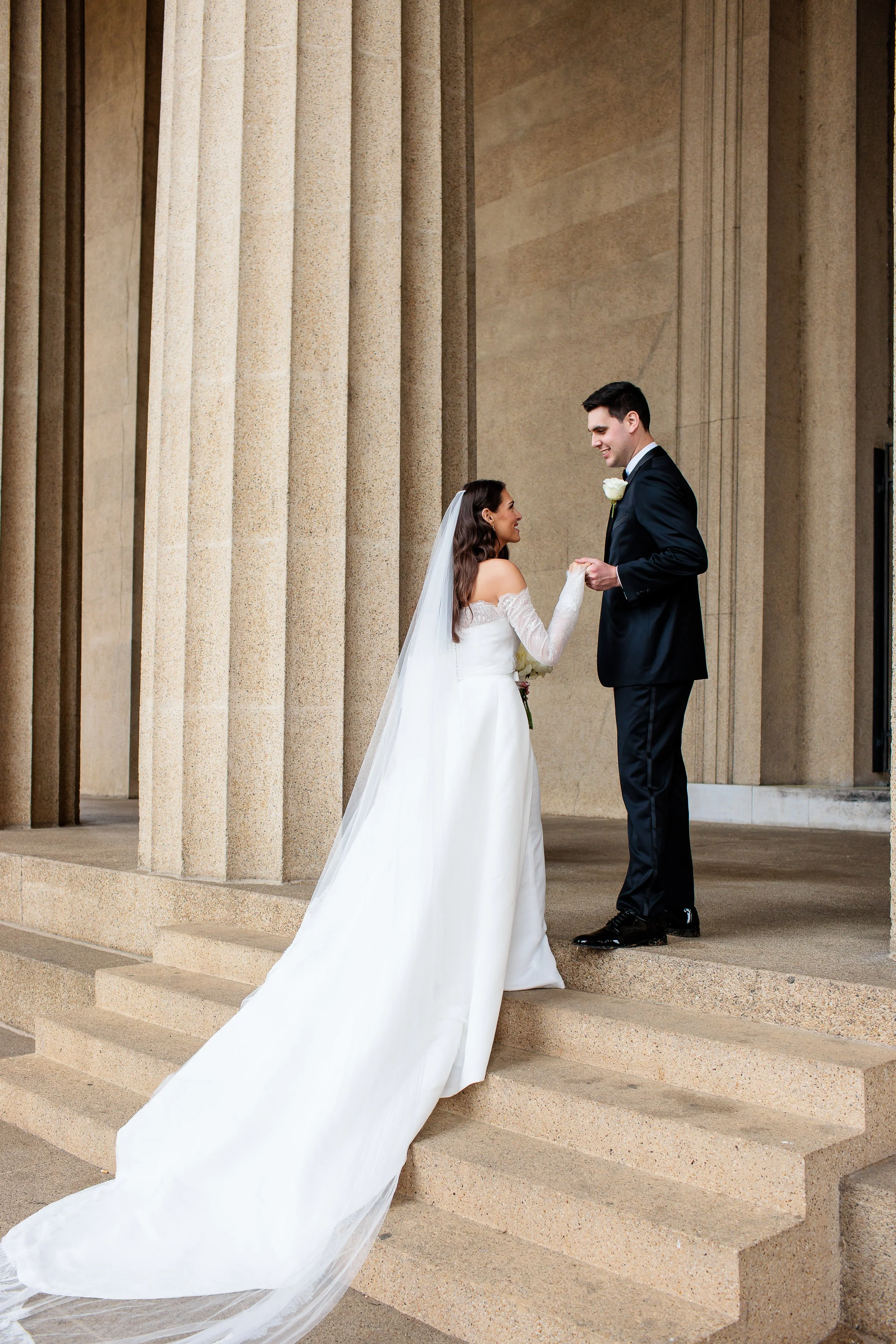 Nashville Wedding Photography | Addison + Nick — Cathedral of the Incarnation &amp; Country Music Hall of Fame