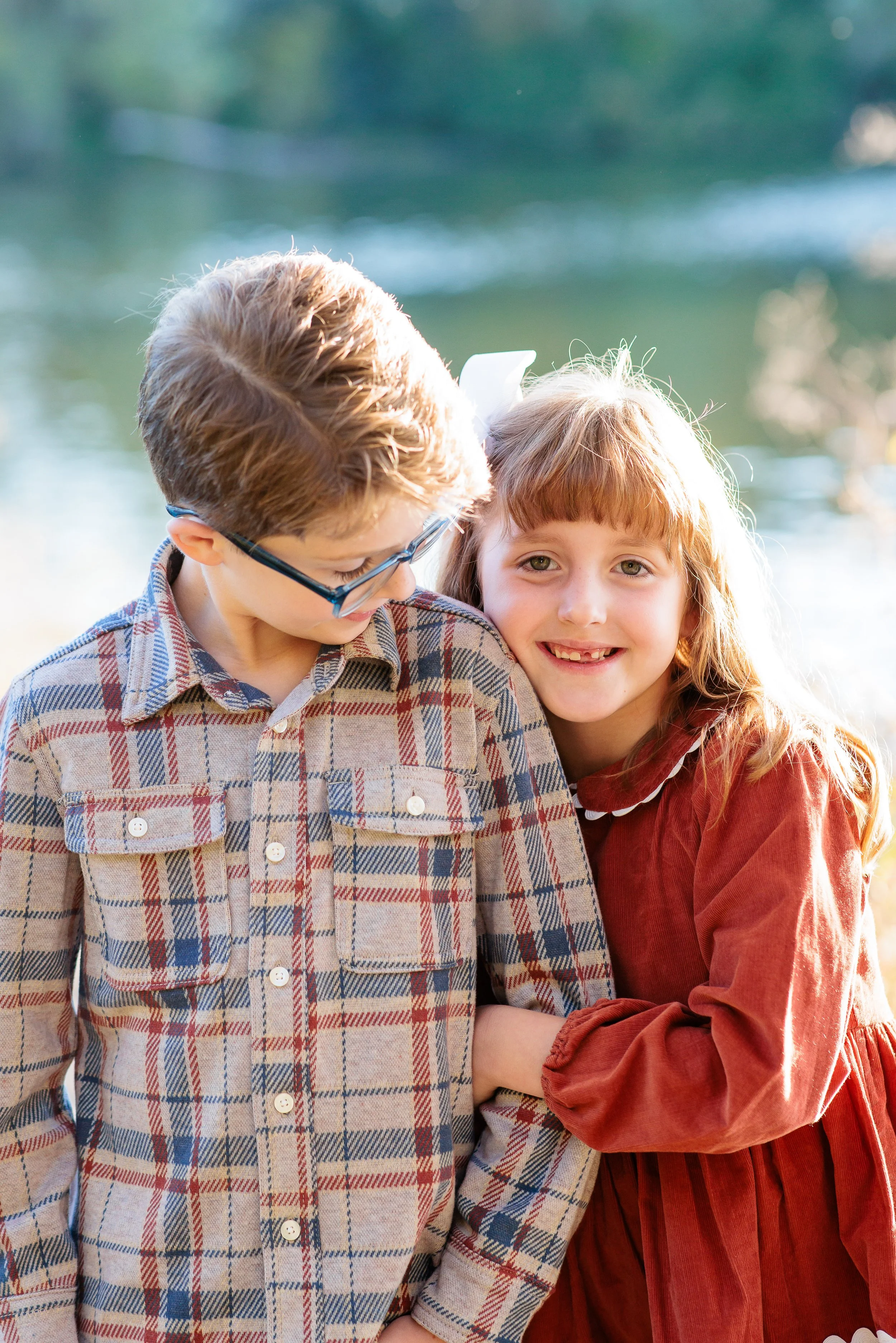 Nashville Family Photography | Fall Sibling Session — Walton Ferry Arboretum