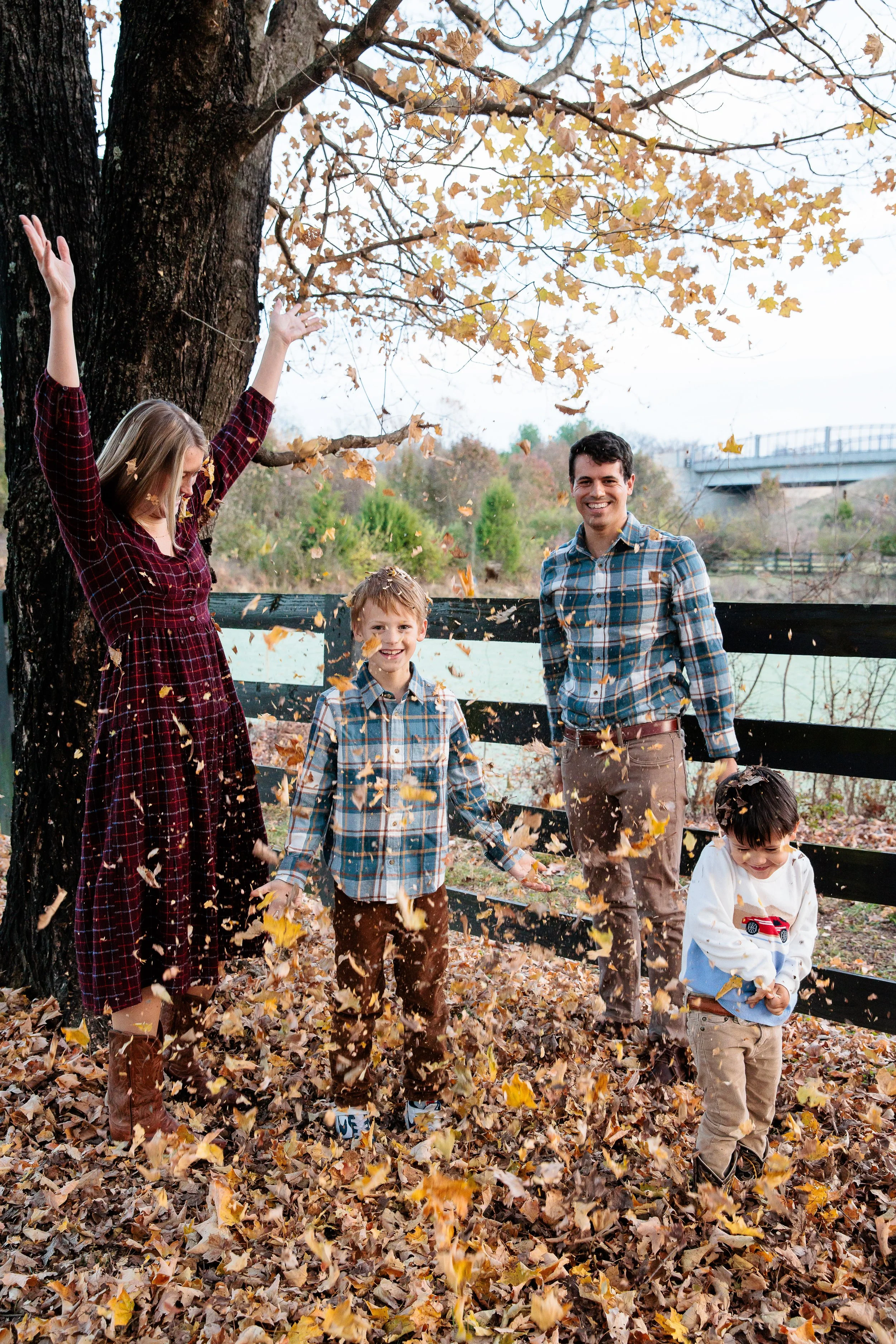 Nashville Family Photography | Annual Fall Family Session — Marcella Vivrette Smith Park