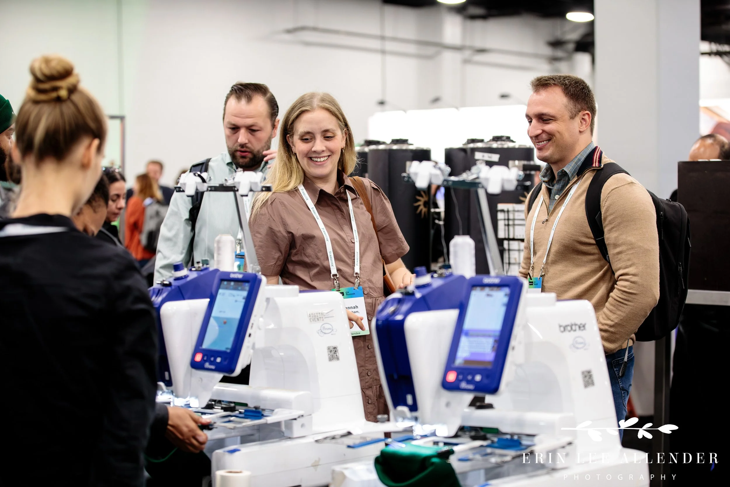 Attendees exploring products and services at marketplace booths during CX conference at Gaylord Opryland Hotel