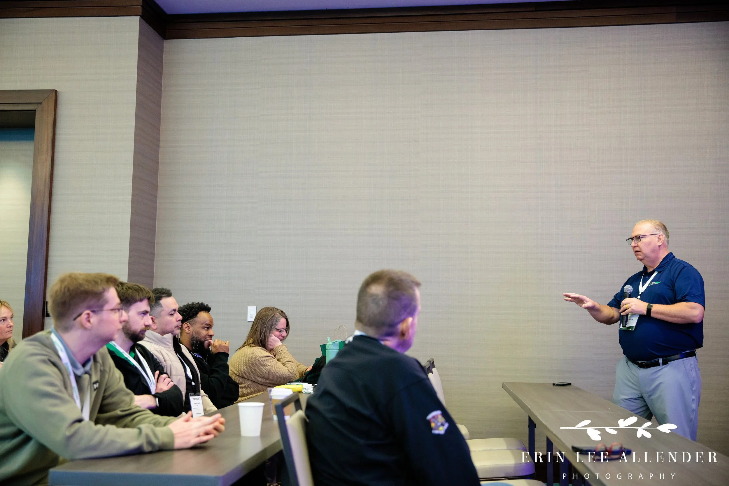 Nashville conference photography — TruGreen franchisees at Omni Nashville during Franchise Meeting Day break