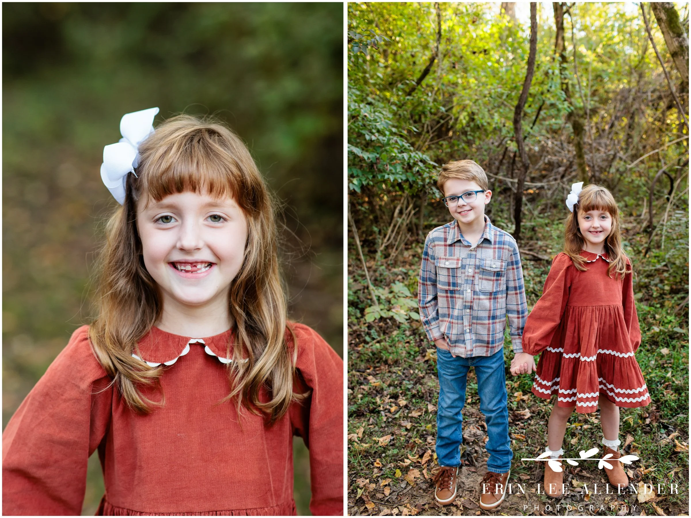 Nashville outdoor family session — close-up portrait of a little girl at Walton Ferry Arboretum