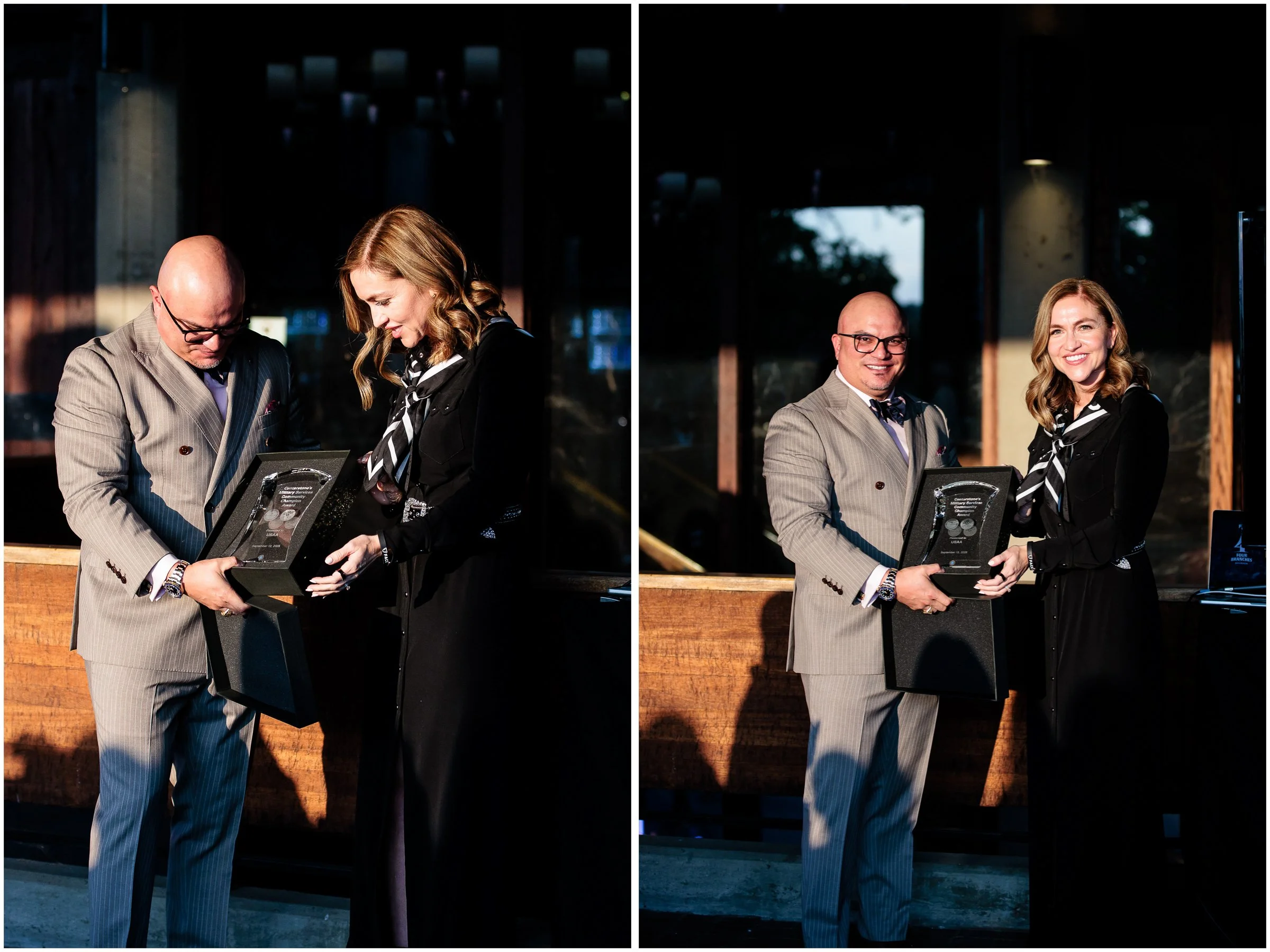 Award being presented at Face the Fight Night at The Opry in Nashville.