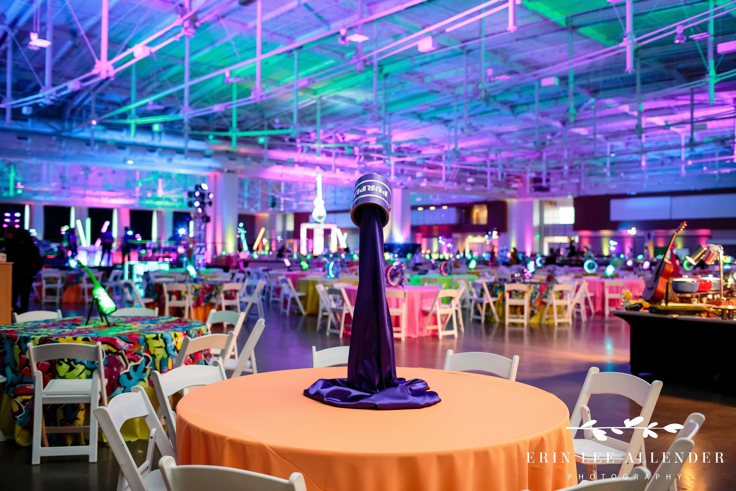 Corporate expo event inside the Music City Center exhibit hall in Nashville