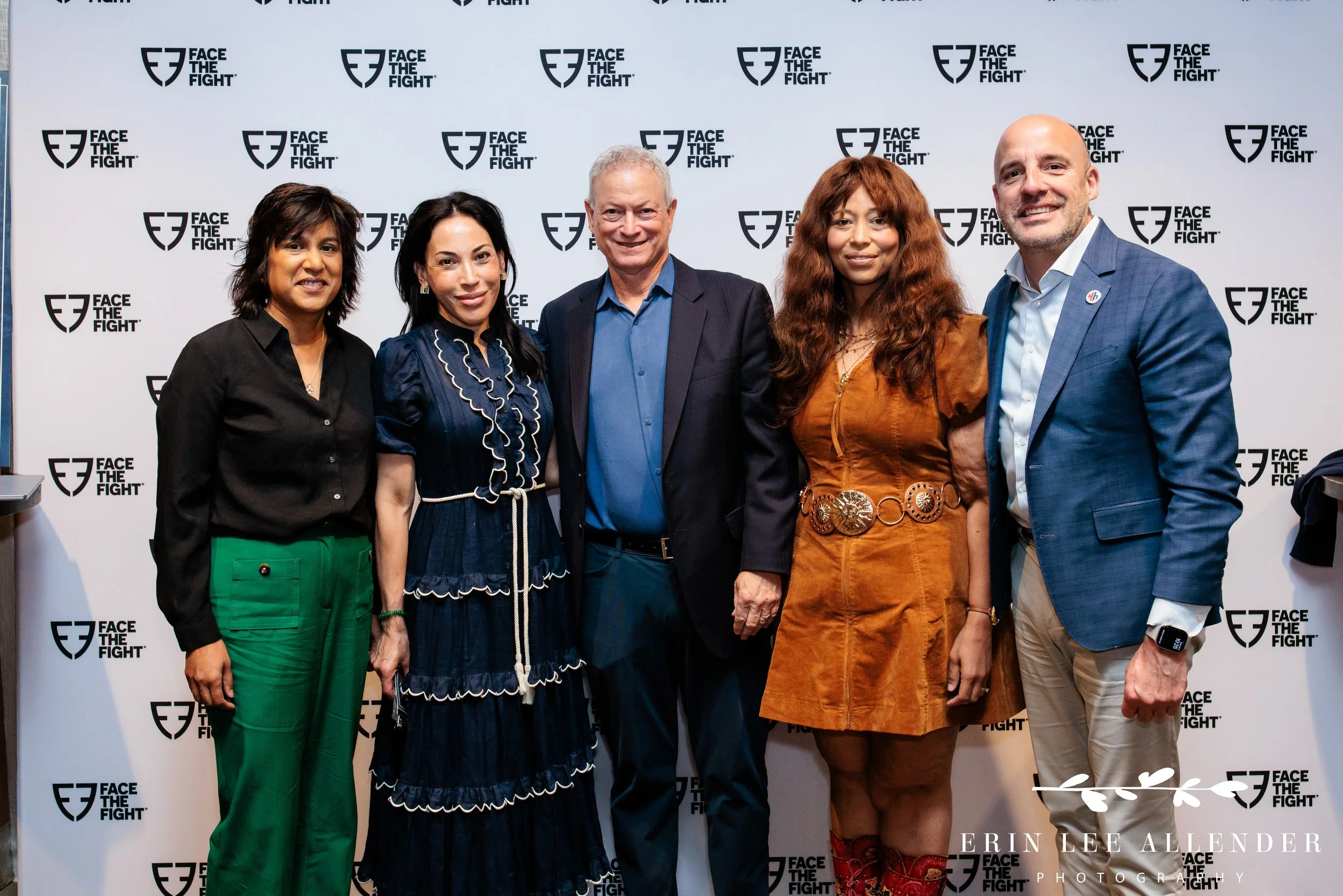 Nashville event photographer — Gary Sinise with Face the Fight board members at Ole Red during Louder Together: Music and the Movement to End Veteran Suicide