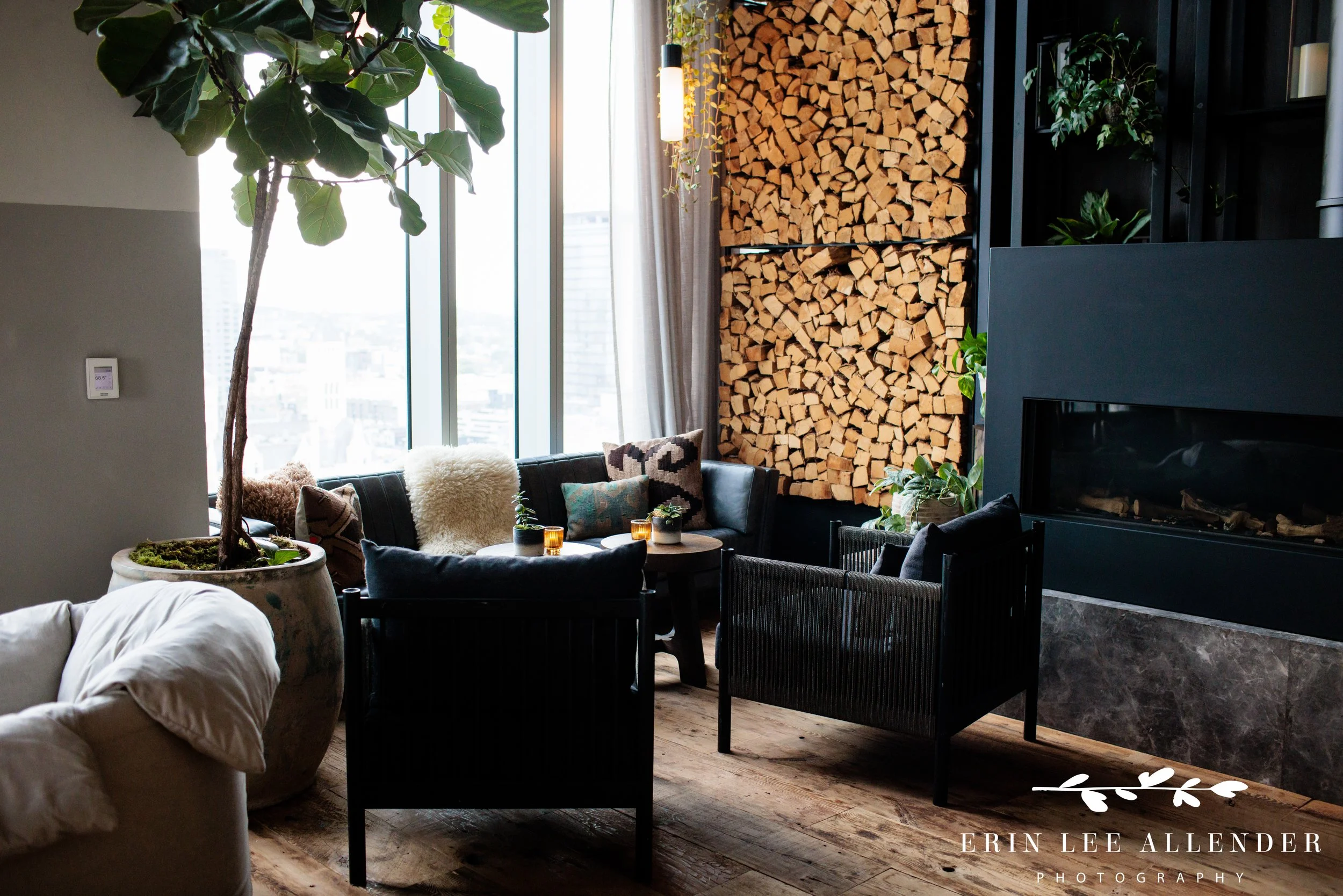 Rooftop corporate event space at Harriet’s Rooftop in downtown Nashville