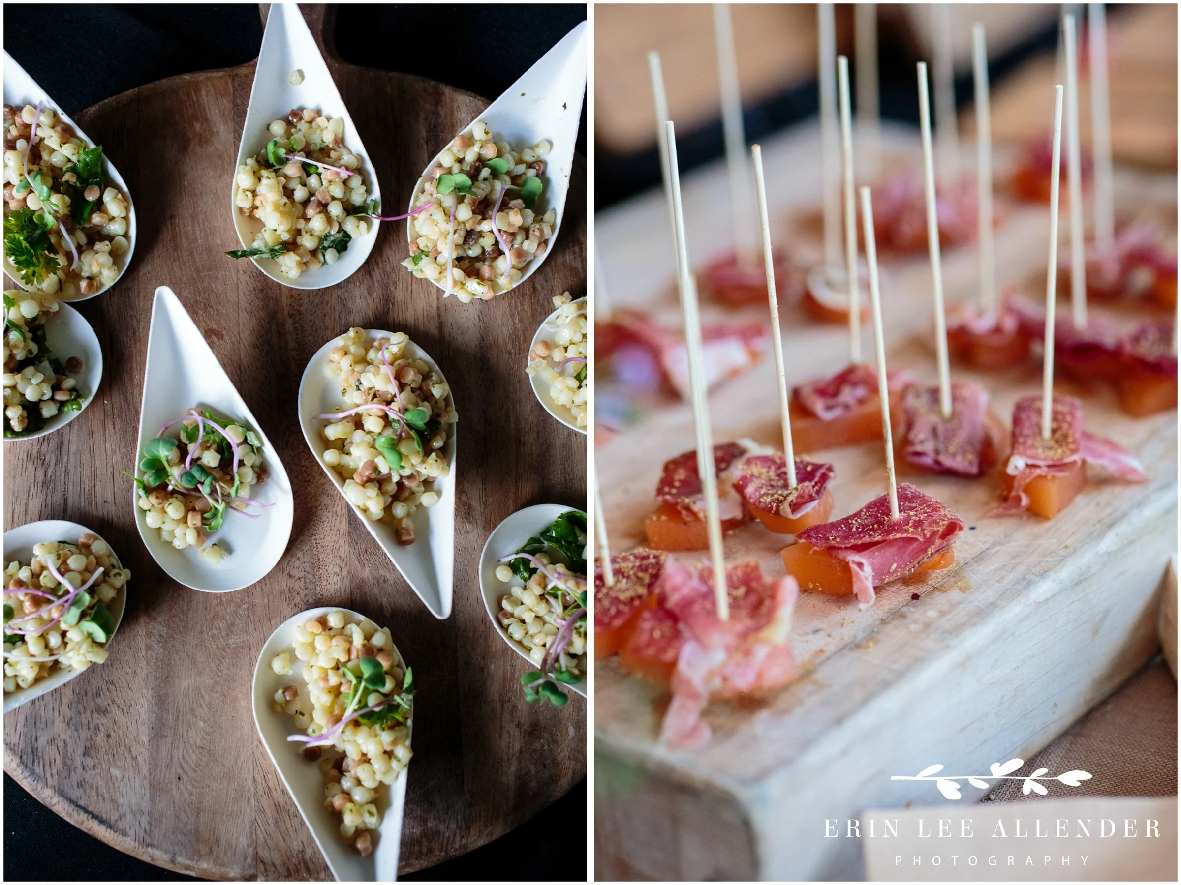 Close up of food being served at the Music City Food and Wine Festival Nashville Tennessee