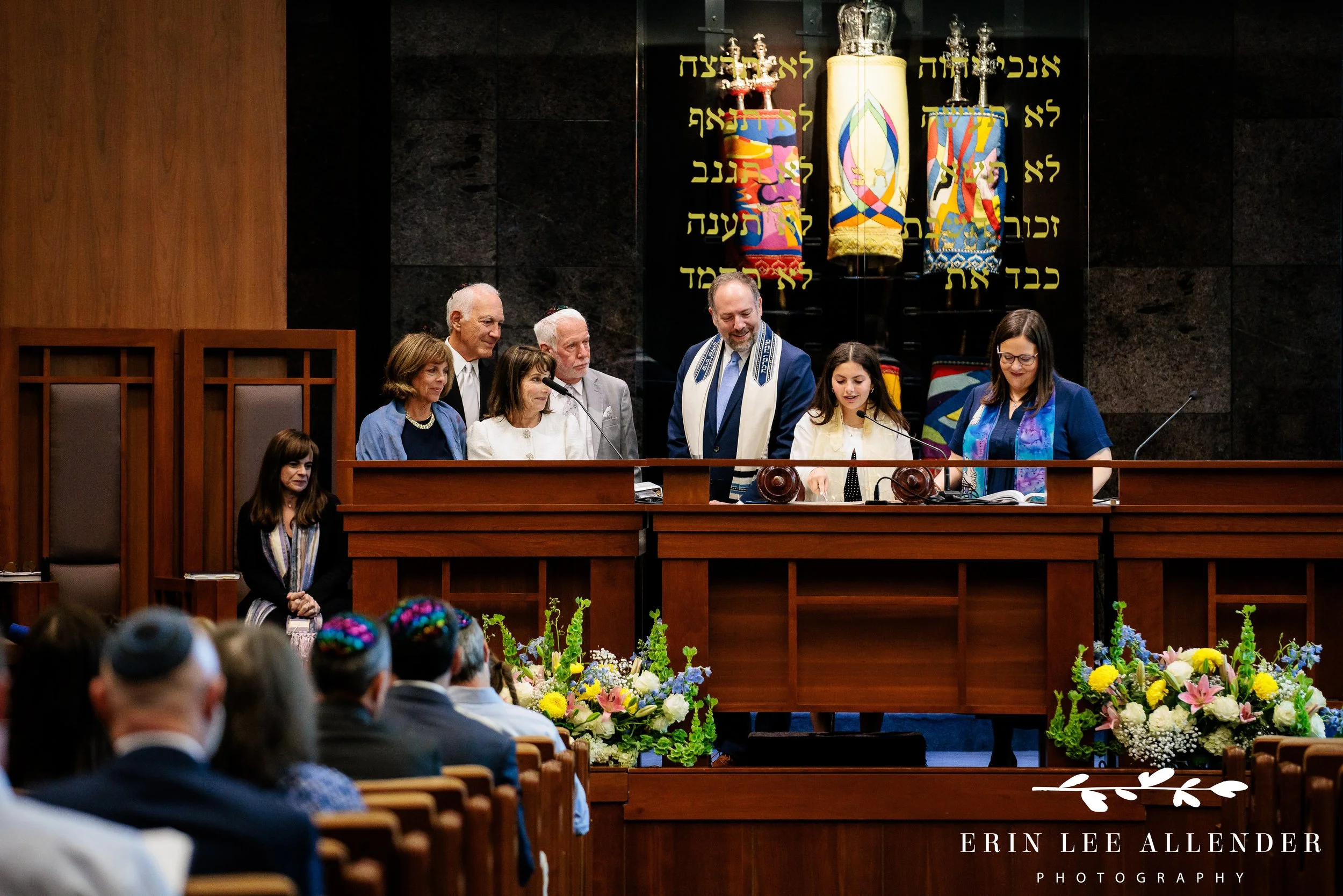 Grandparents participating in aliyah