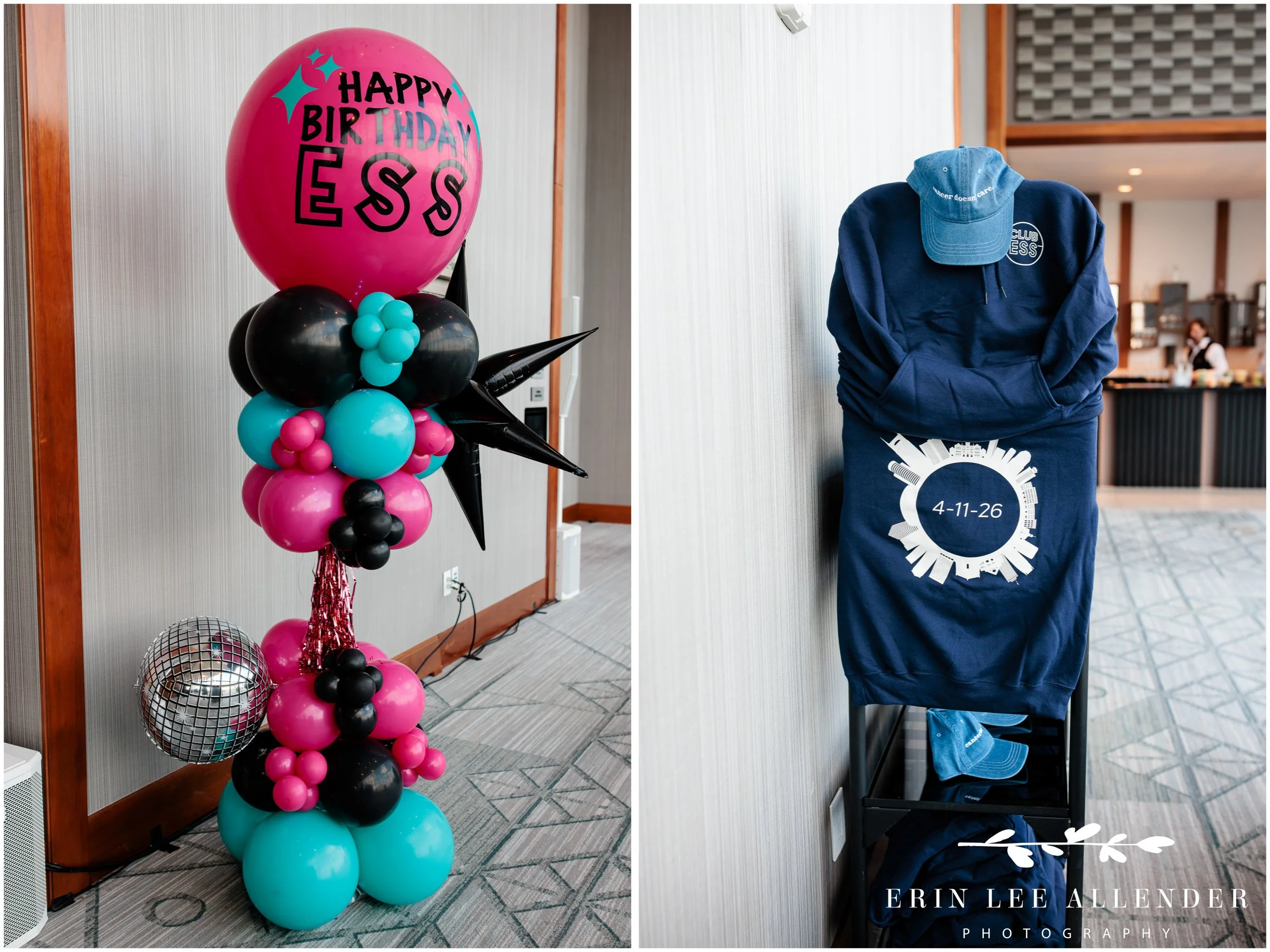 Custom Balloons for Bat Mitzvah at Four Seasons Nashville