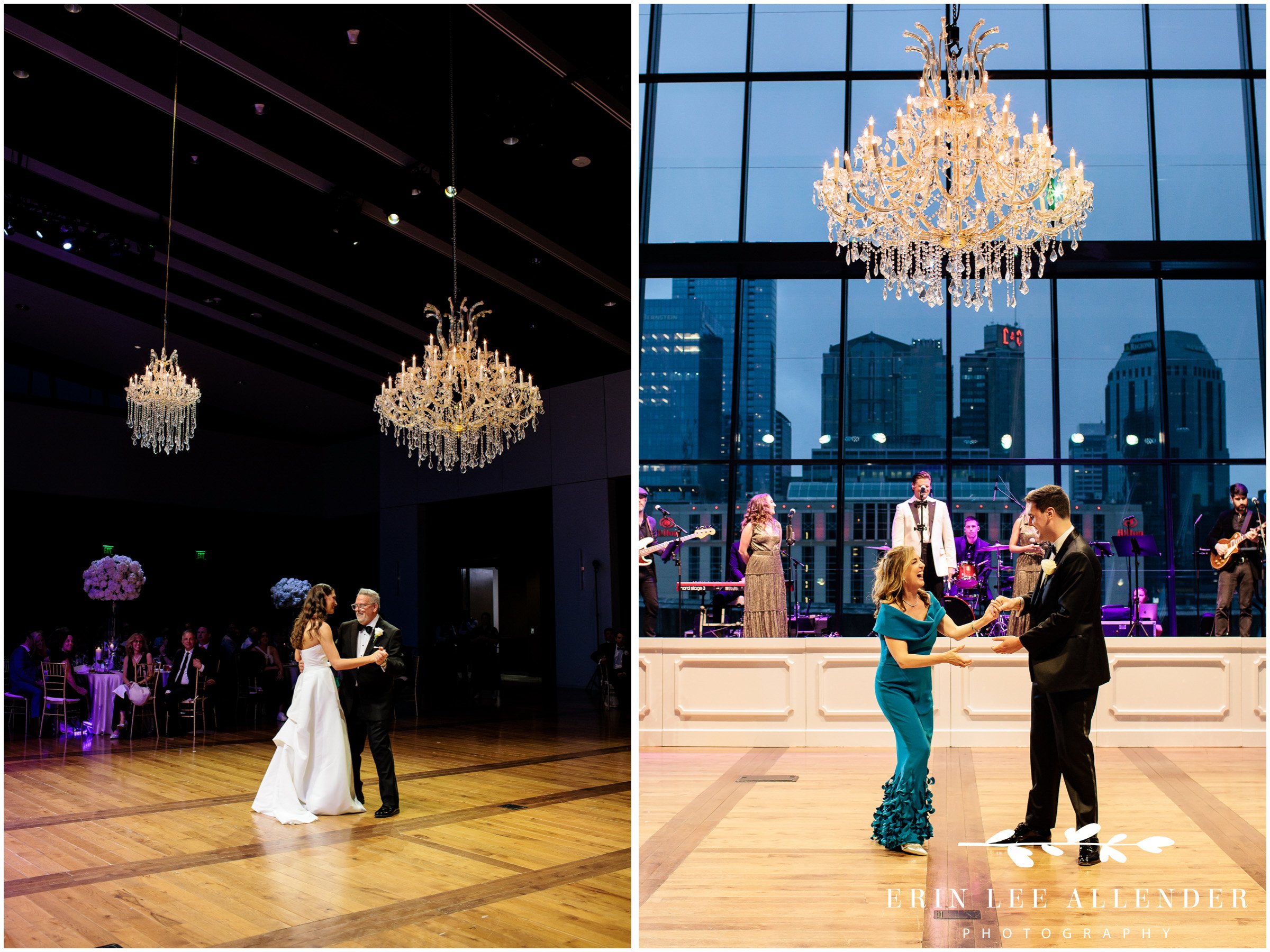 Nashville wedding photographer captures the father-daughter dance at Country Music Hall of Fame