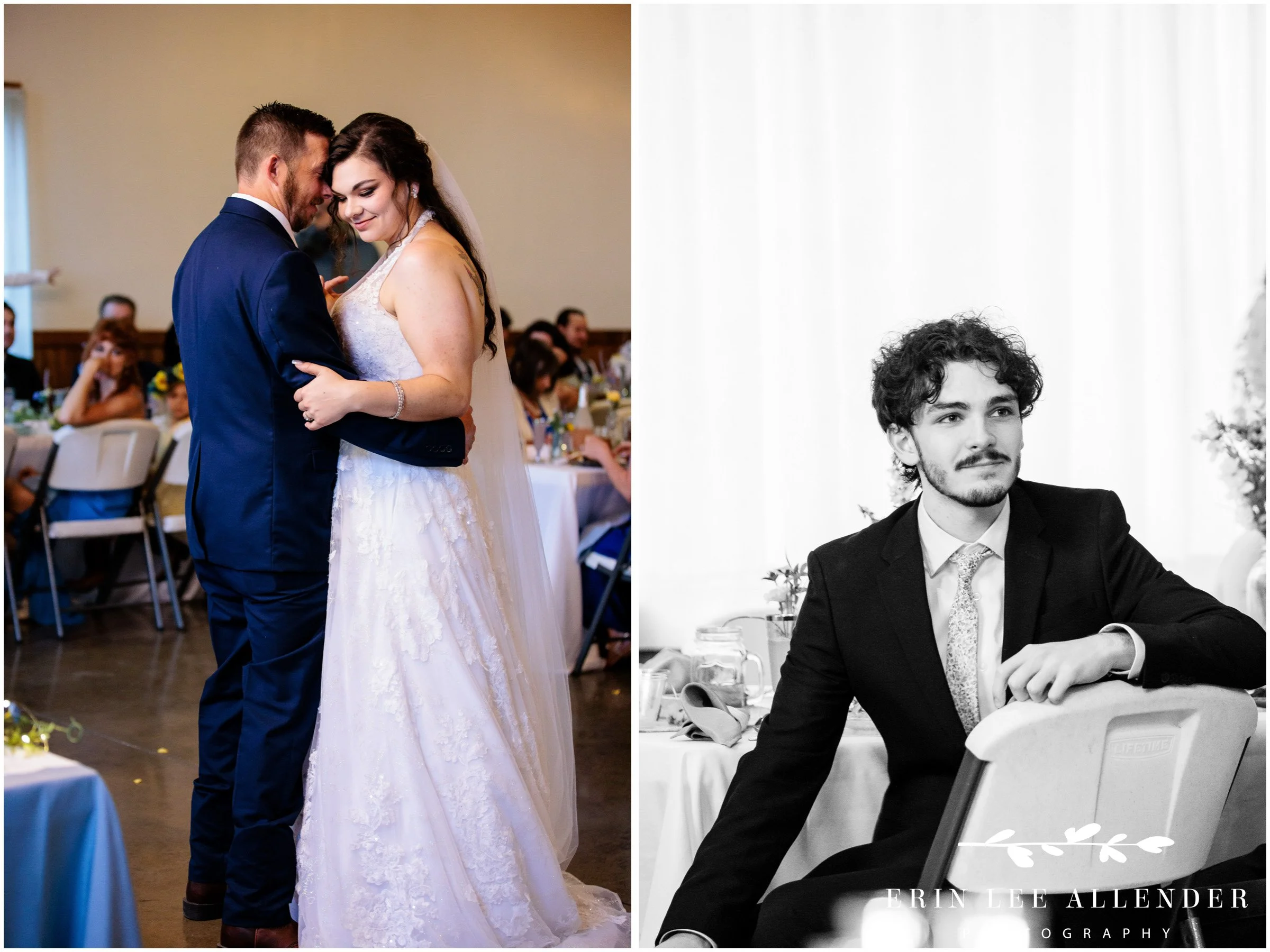 Bride and groom's first dance at their Nashville wedding reception