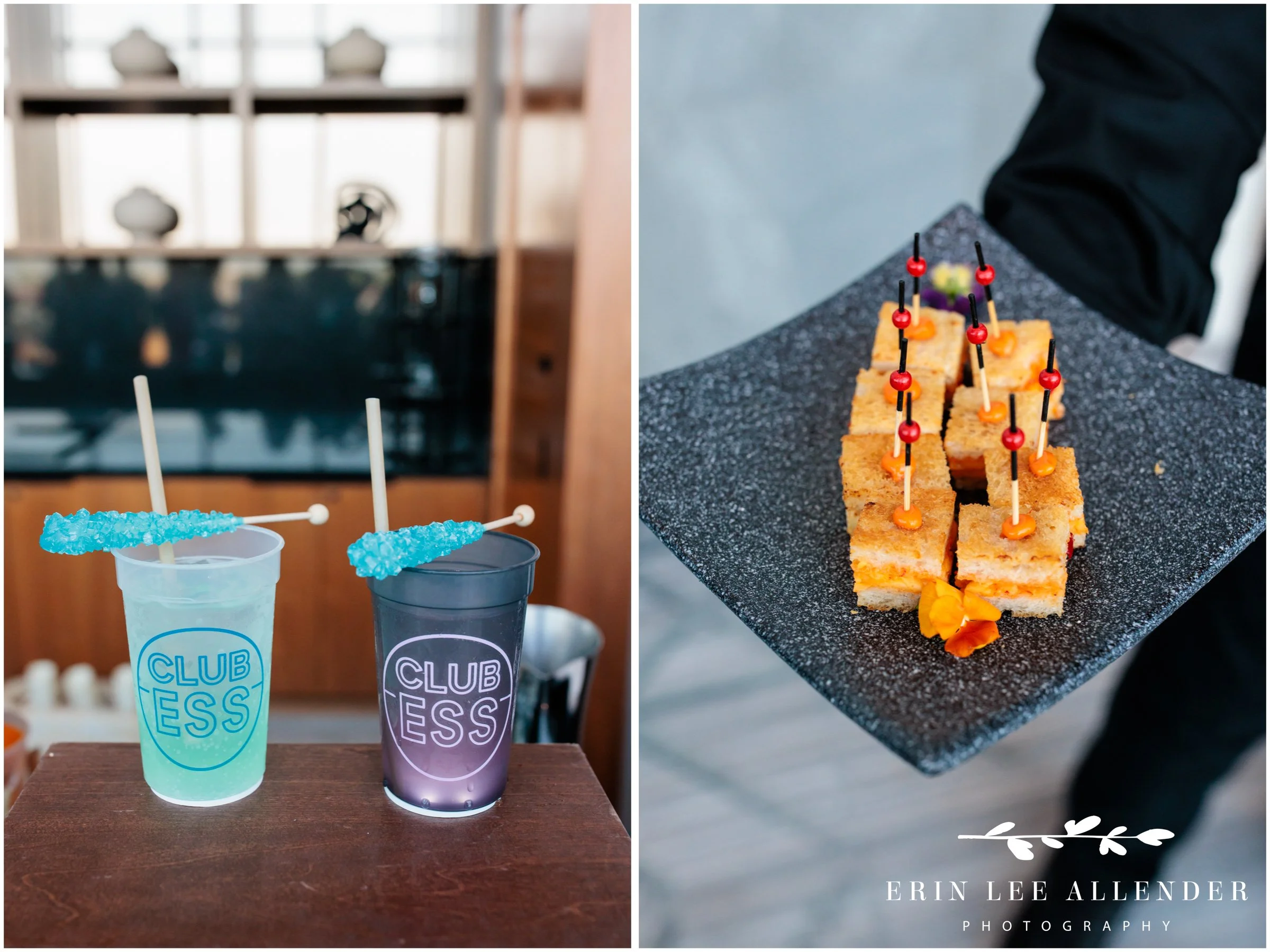 Light up cups for the mocktail bar four seasons nashvillle