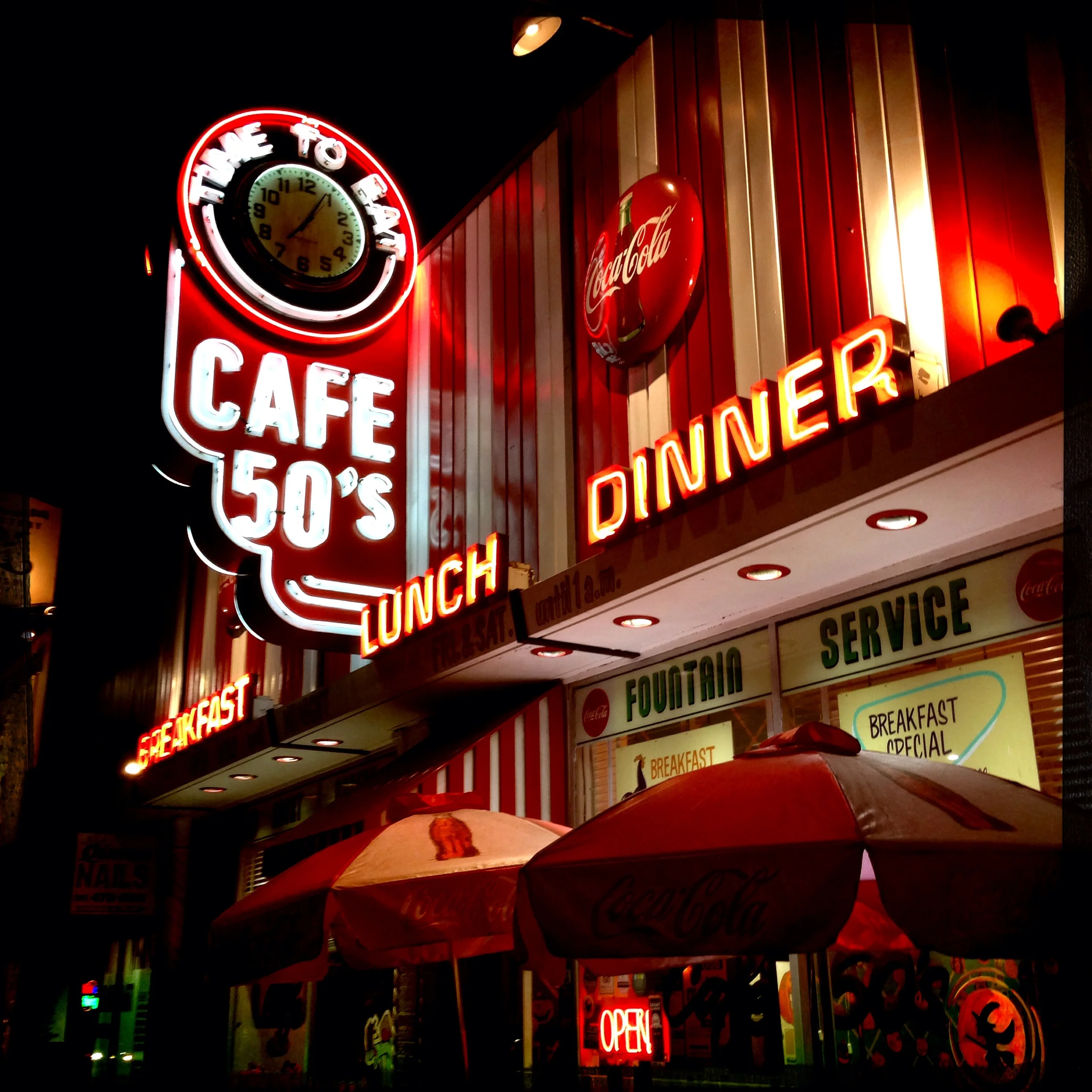  Cafe 50's, West Los Angeles, CA 