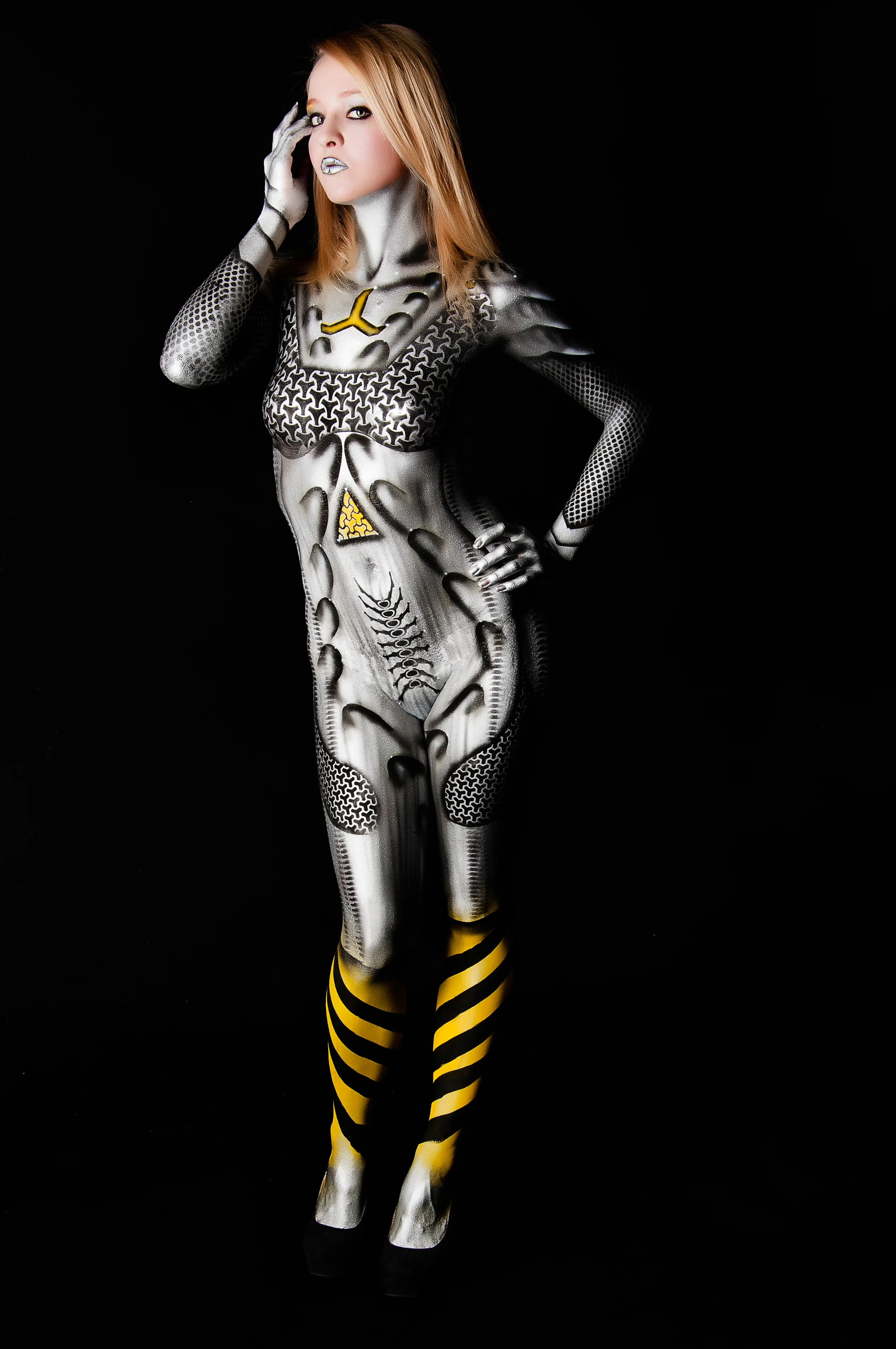 Silver Robot Girl