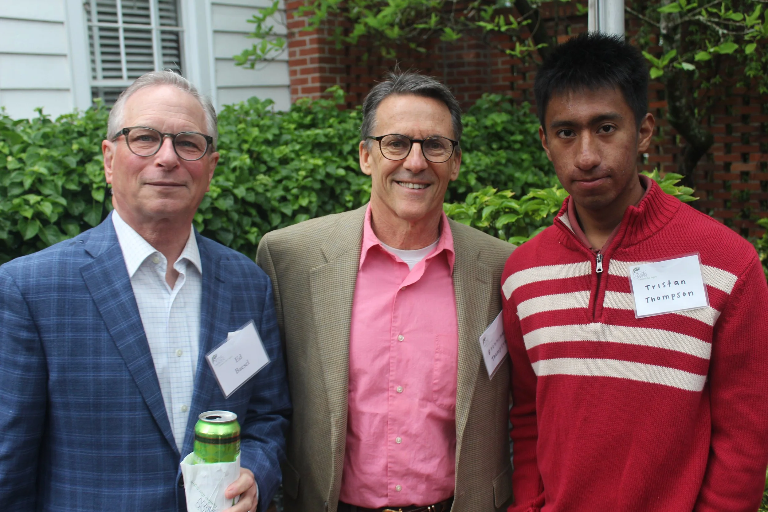 Ed Baesel and Brenneman and Tristan Thompson.JPG