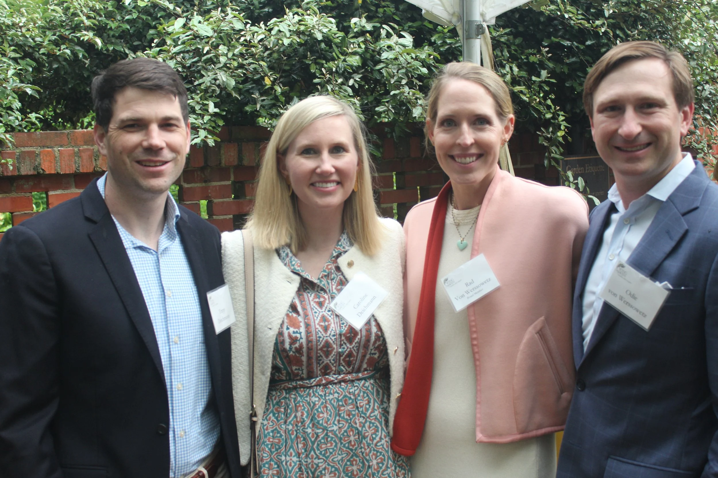 Tripp and CarolineDeichmann and Rad and Odie von Werssowetz.JPG