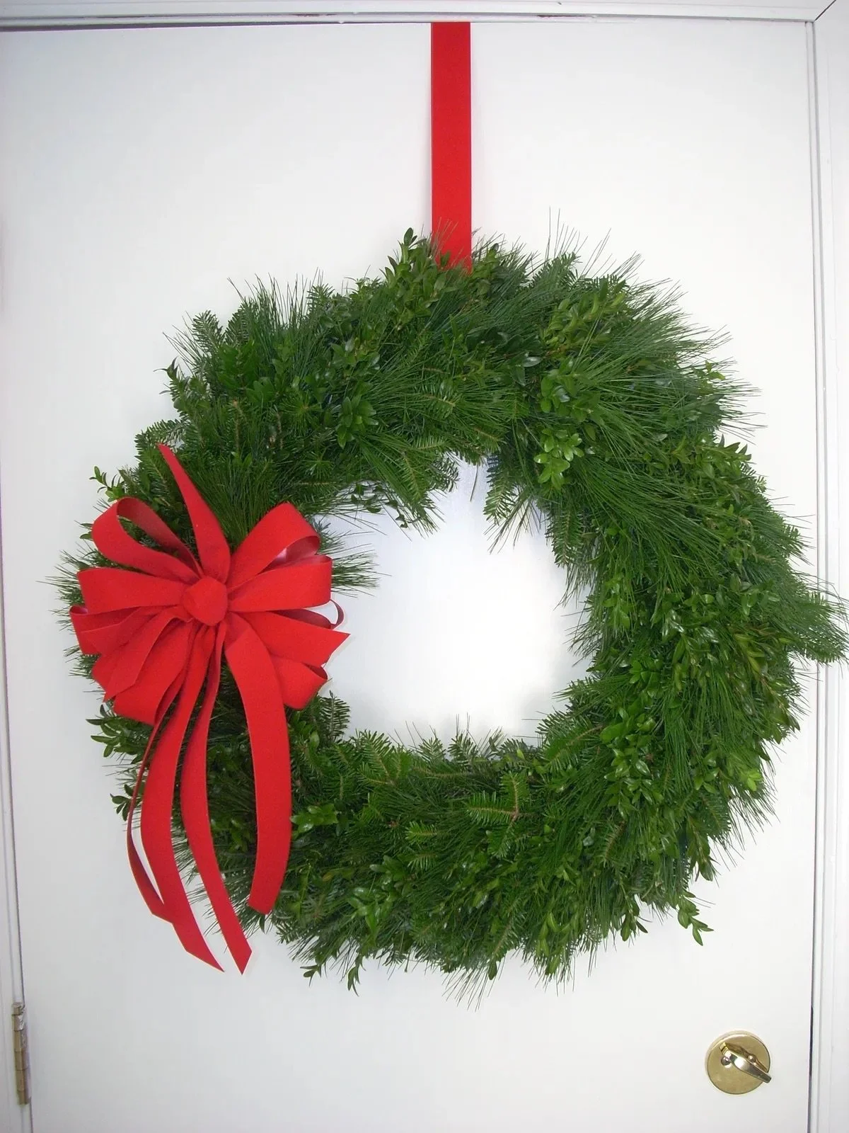 Mixed Greenery Wreath