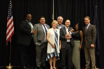 Pictured From Right to Left: Edgar Wright - UFIA Chair, Lee Davis, Debbie Davis, Jim Davis, CJ Davis, Jani Davis, Dave Davis - UFIA C.E.O.