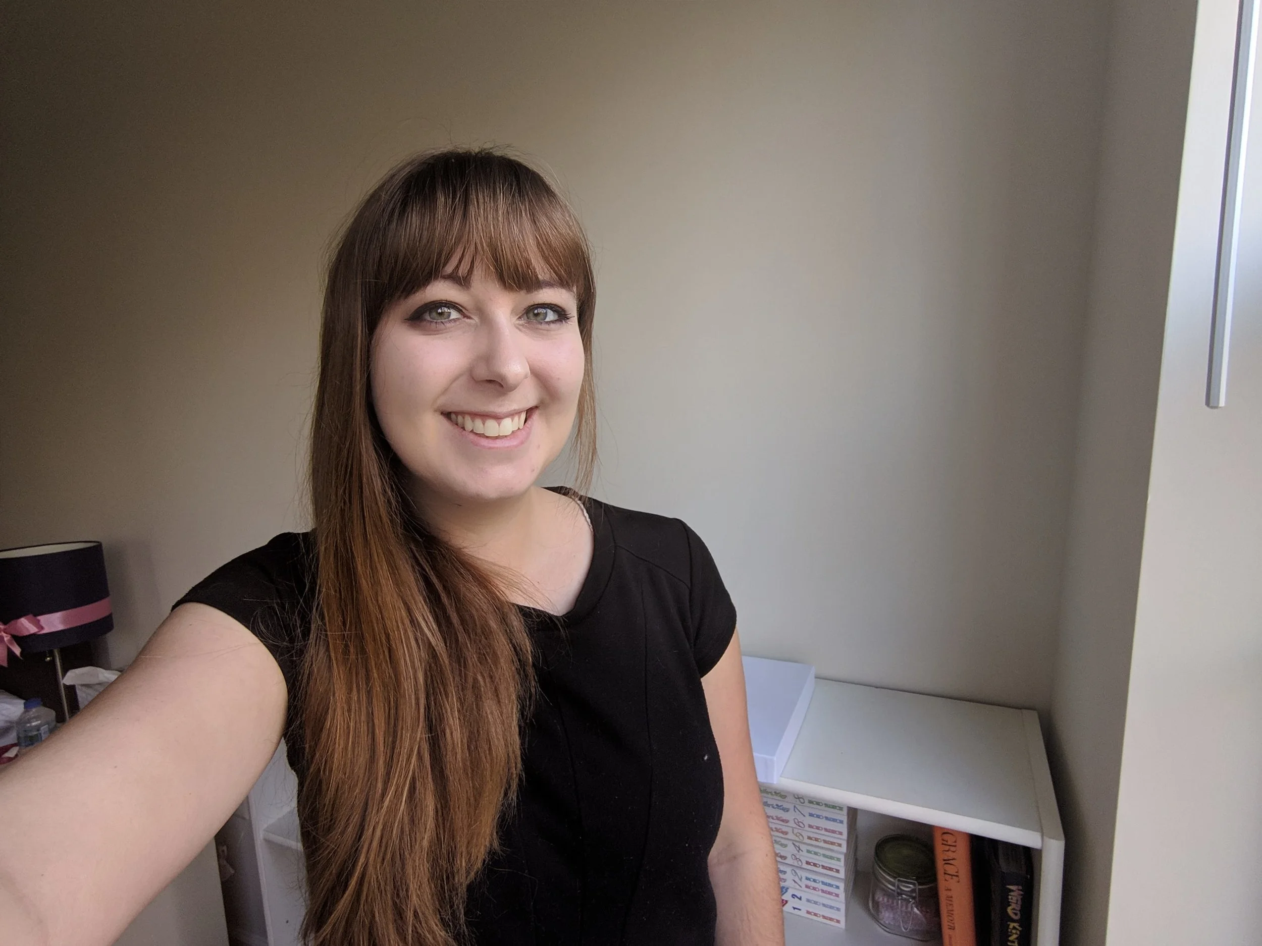 This was taken with the Pixel 3 selfie camera at wide-angle