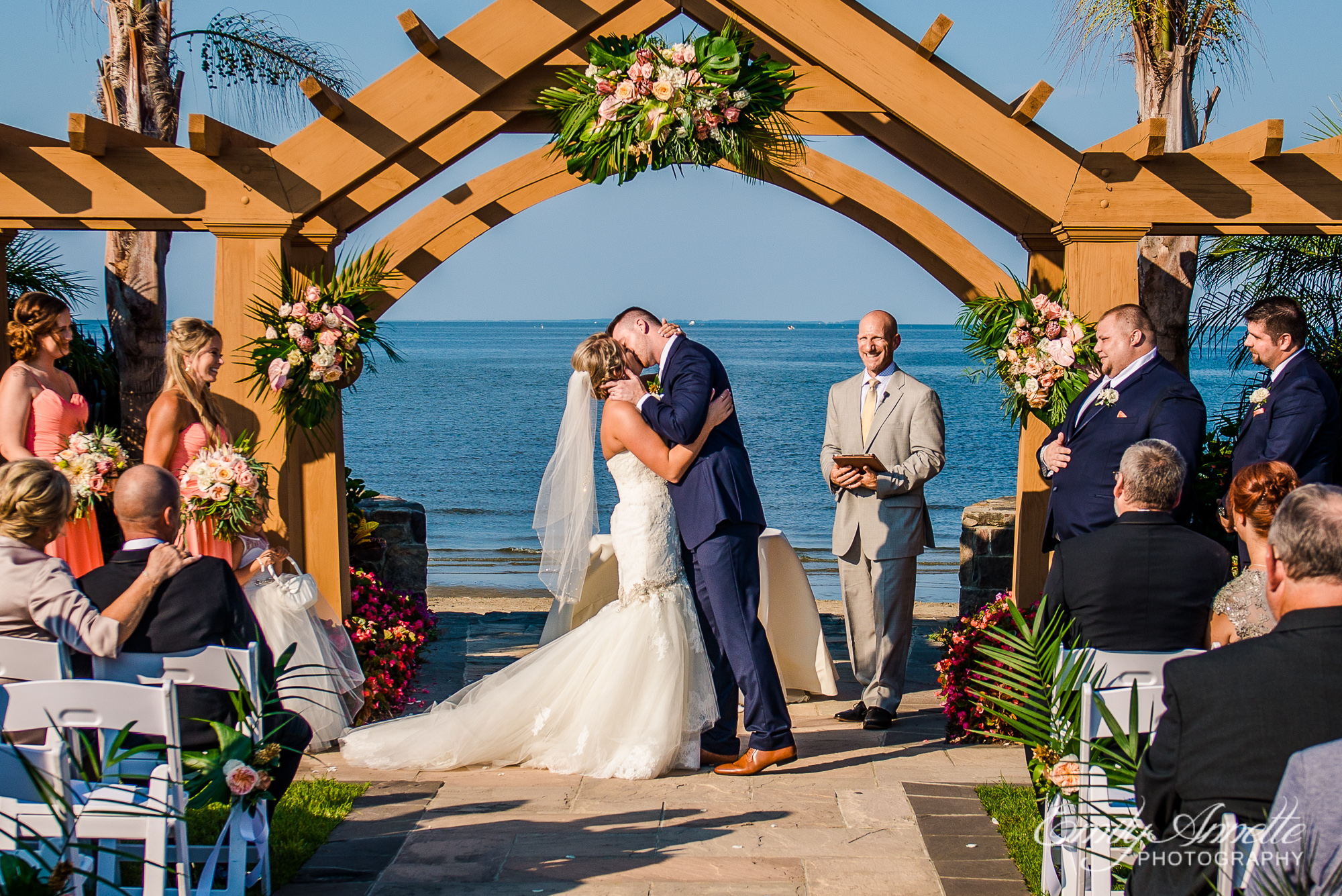 Herrington on the Bay Wedding North Beach, Maryland Kayla and Paul