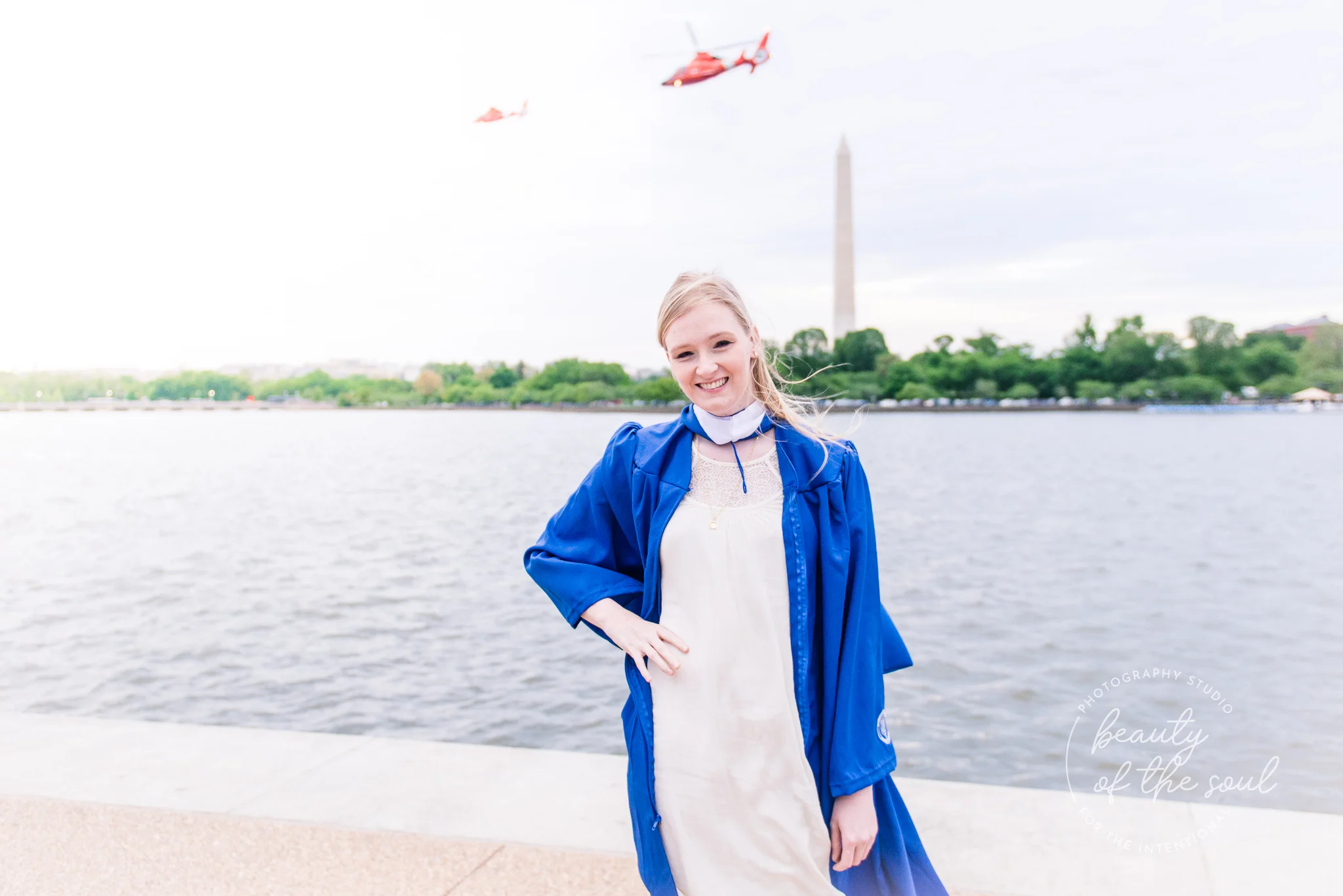 Jefferson Memorial Graduation Session Washington, DC Becca from