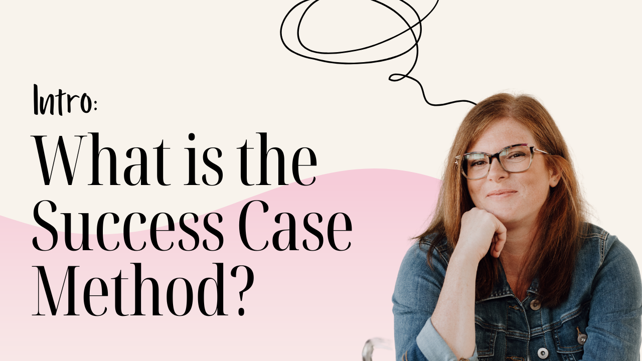 Success Case Method Webinar recording on Youtube