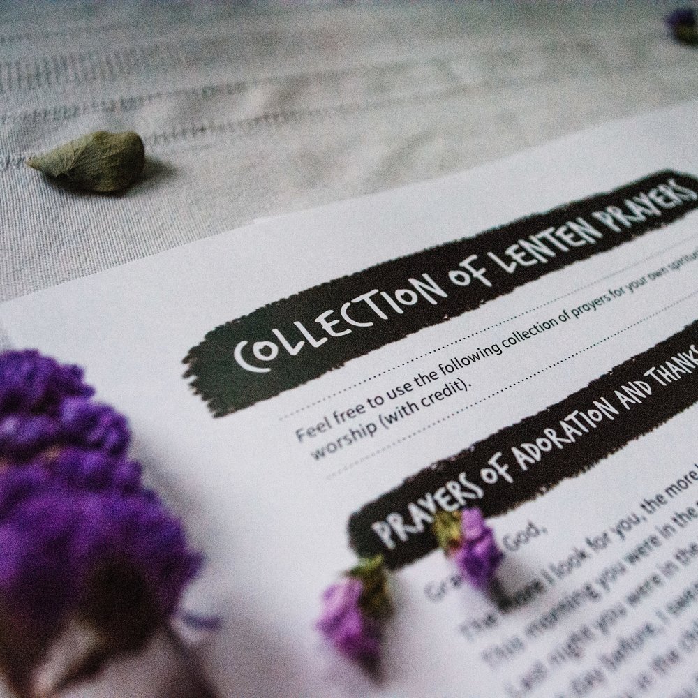 Lenten Prayer Collection