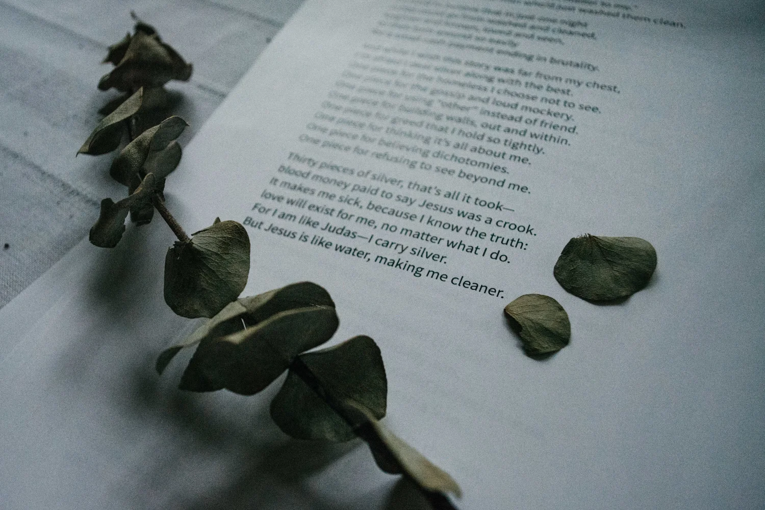 Poetry Reflections W Liturgy For Maundy Thursday A Sanctified Art